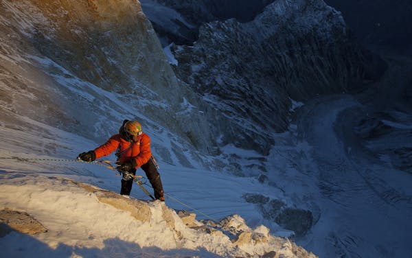Jimmy Chin The North Face Meru Expedition, 2011; scene from the documentary "Meru."
