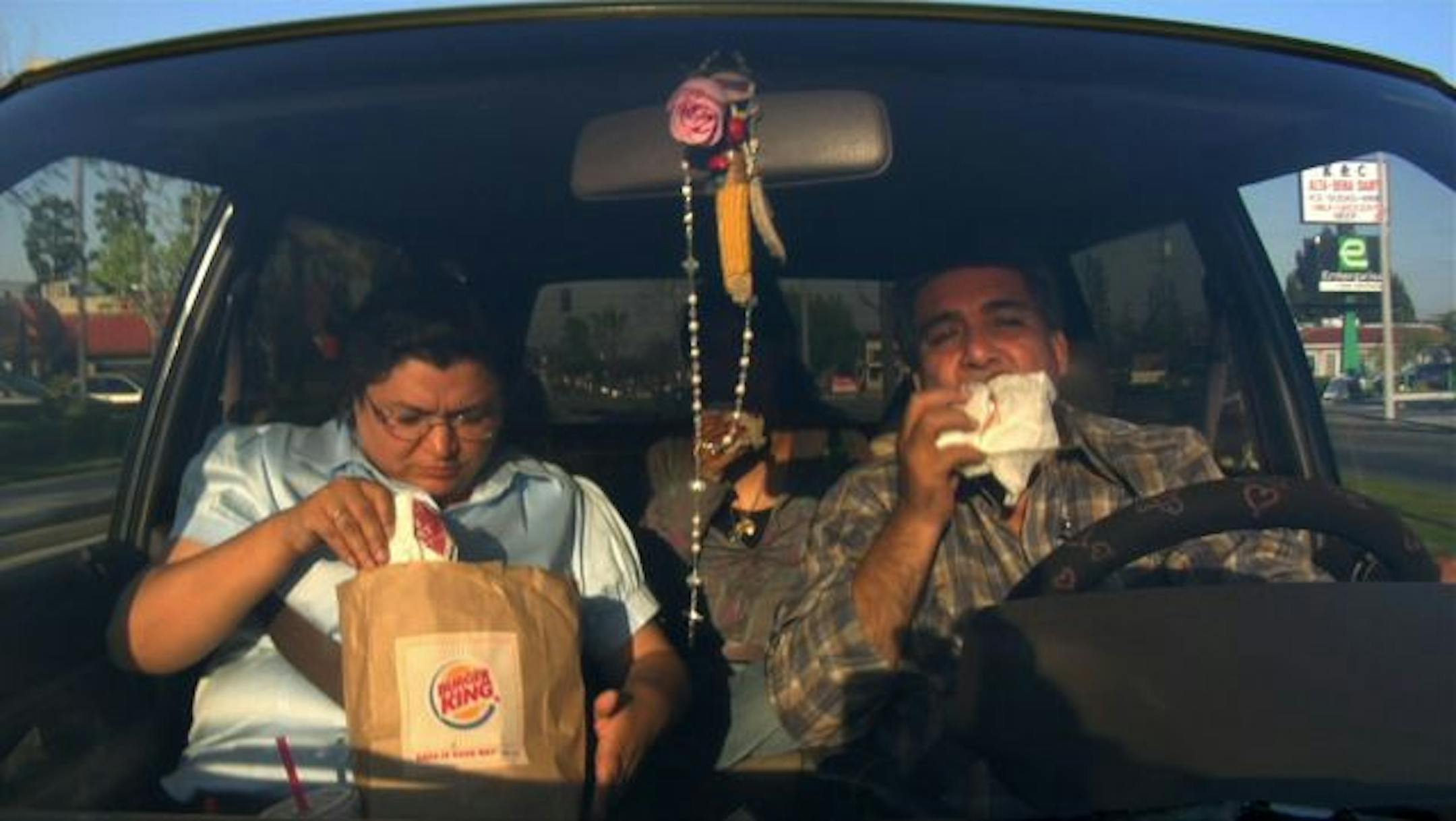 The Orozcos in a scene from the Oscar-nominated "Food, Inc."