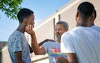 South High Principal Ray Aponte collected hugs, high-fives and goodbyes from students and staff on his last day of school on Friday, June 7.