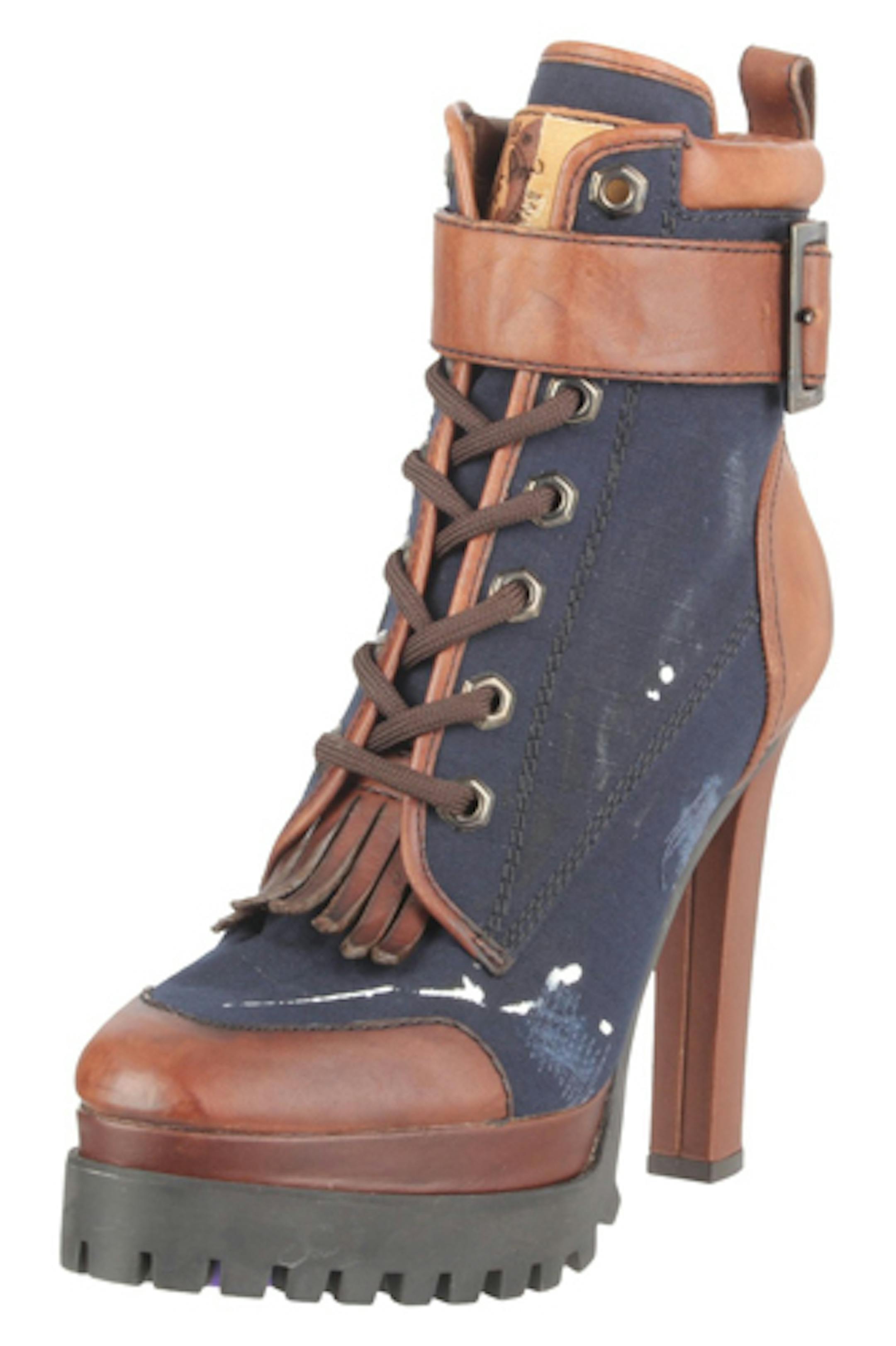High fashion's take on the classic upland boot.