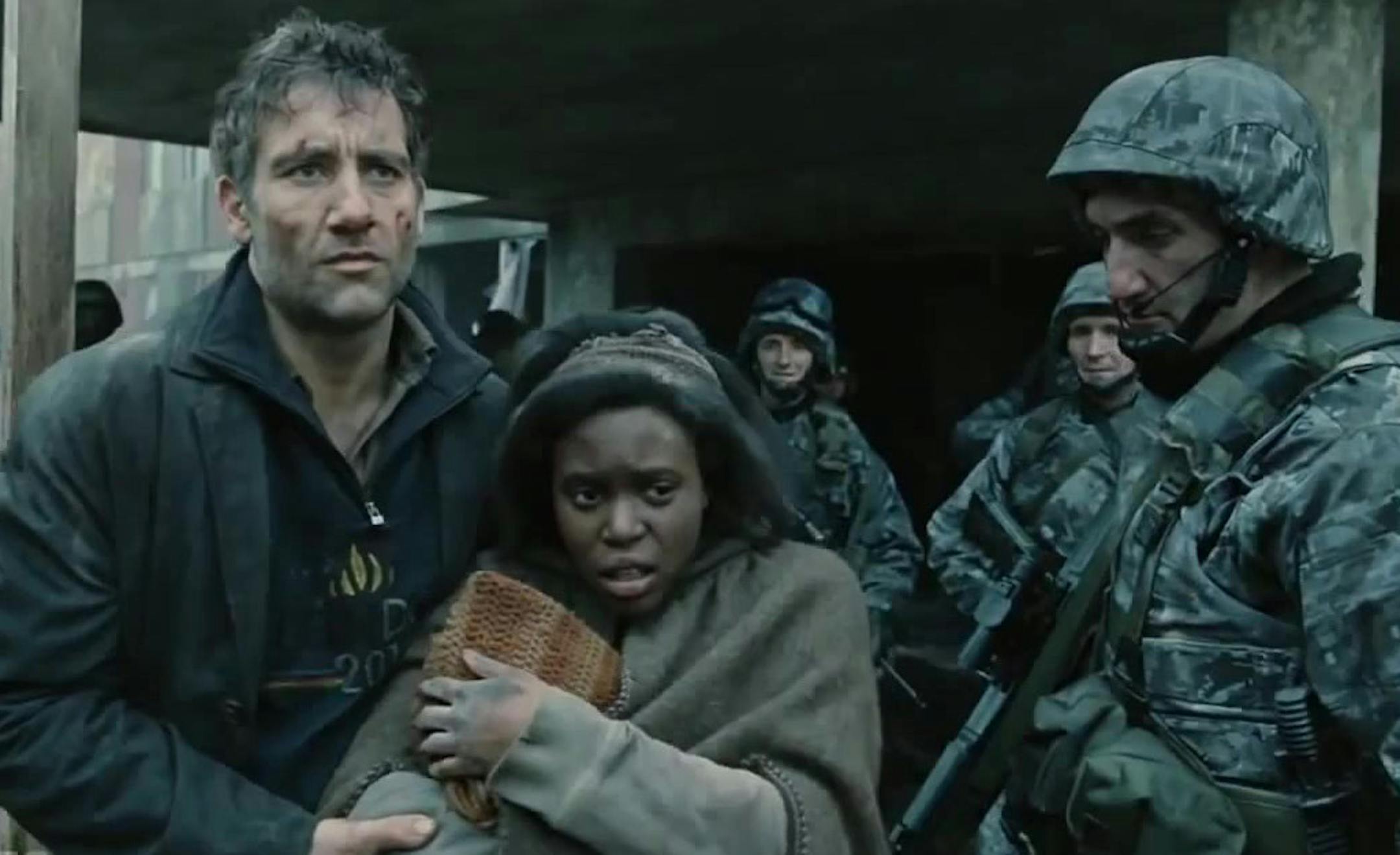 Clive Owen in "Children of Men."