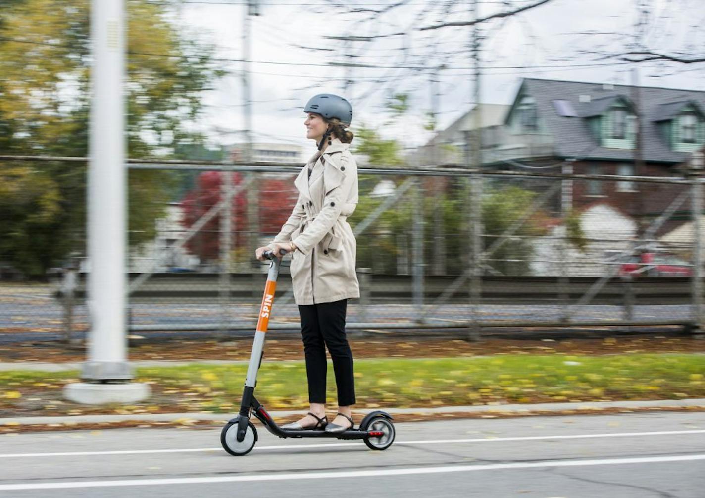 Ford Smart Mobility, LLC acquires Spin, a San Francisco-based electric scooter-sharing company that provides customers an alternative for first- and last-mile transportation.