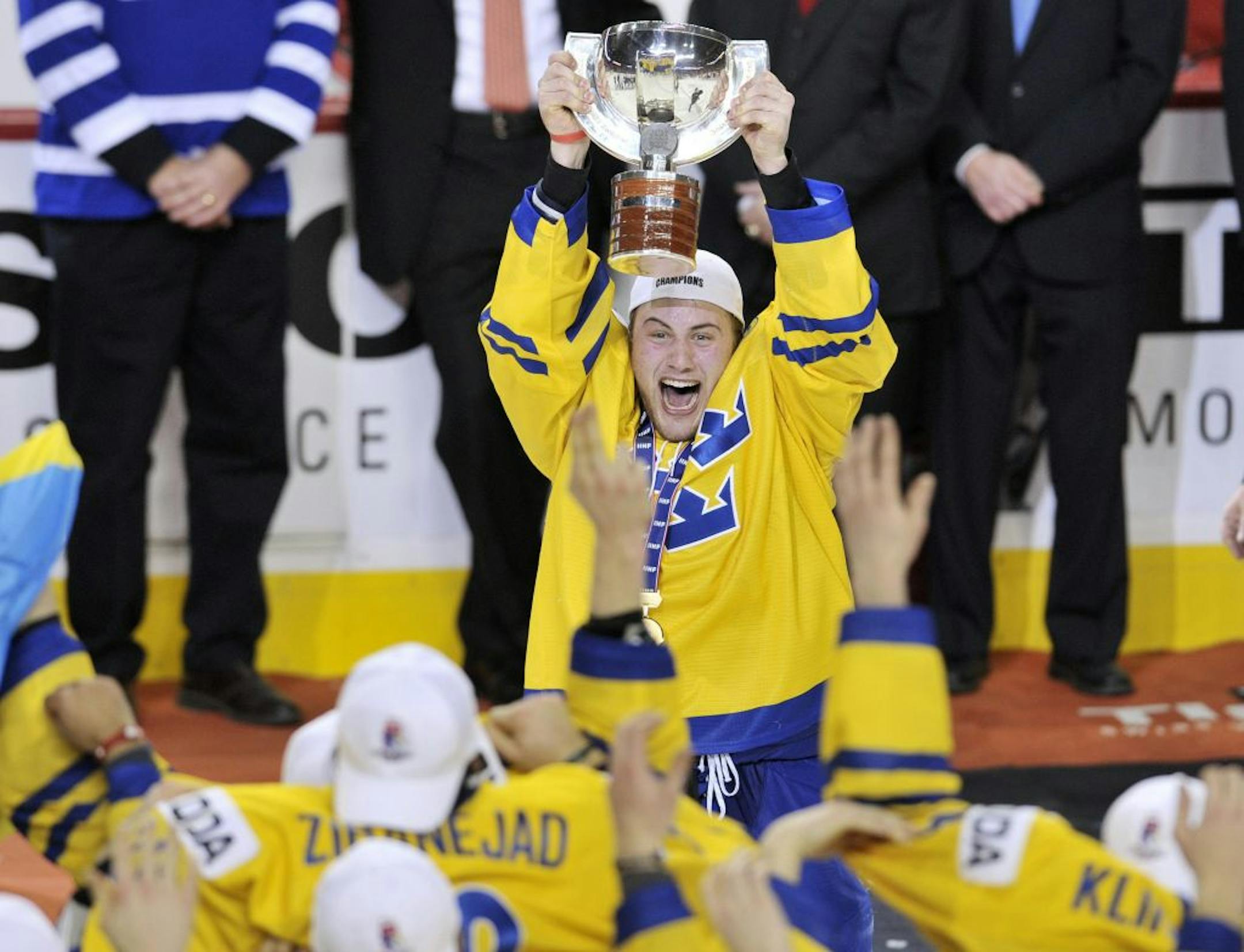 Swede Johan Larsson is among the top Wild prospects who could find themselves in St. Paul, or Houston, next season.