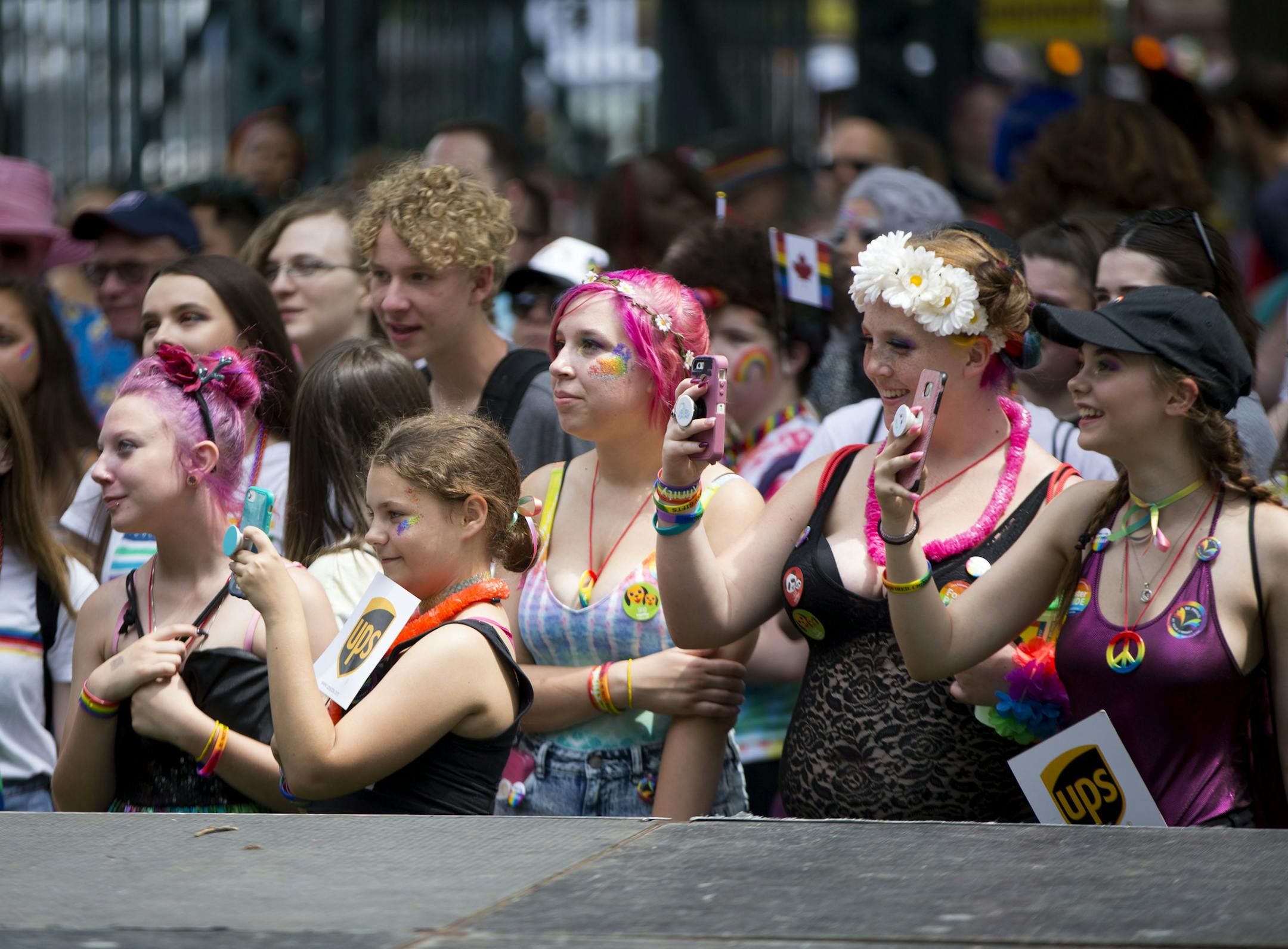 Hundreds gathered to watch the Imperial Court of Minnesota perform at the pride festival on Saturday. ] ALEX KORMANN • alex.kormann@startribune.com The Twin Cities celebrated love and all it's forms with the Minneapolis Pride Festival in Loring Park on Saturday June 23, 2018. Thousands gathered in the park for a variety of festivities including performances by members of the Imperial Court of Minnesota, vendors, games and giveaways. The festival lasted six hours on Saturday and was a prec