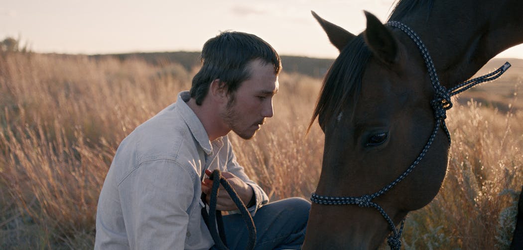 Brady Jandreau in 'The Rider.'