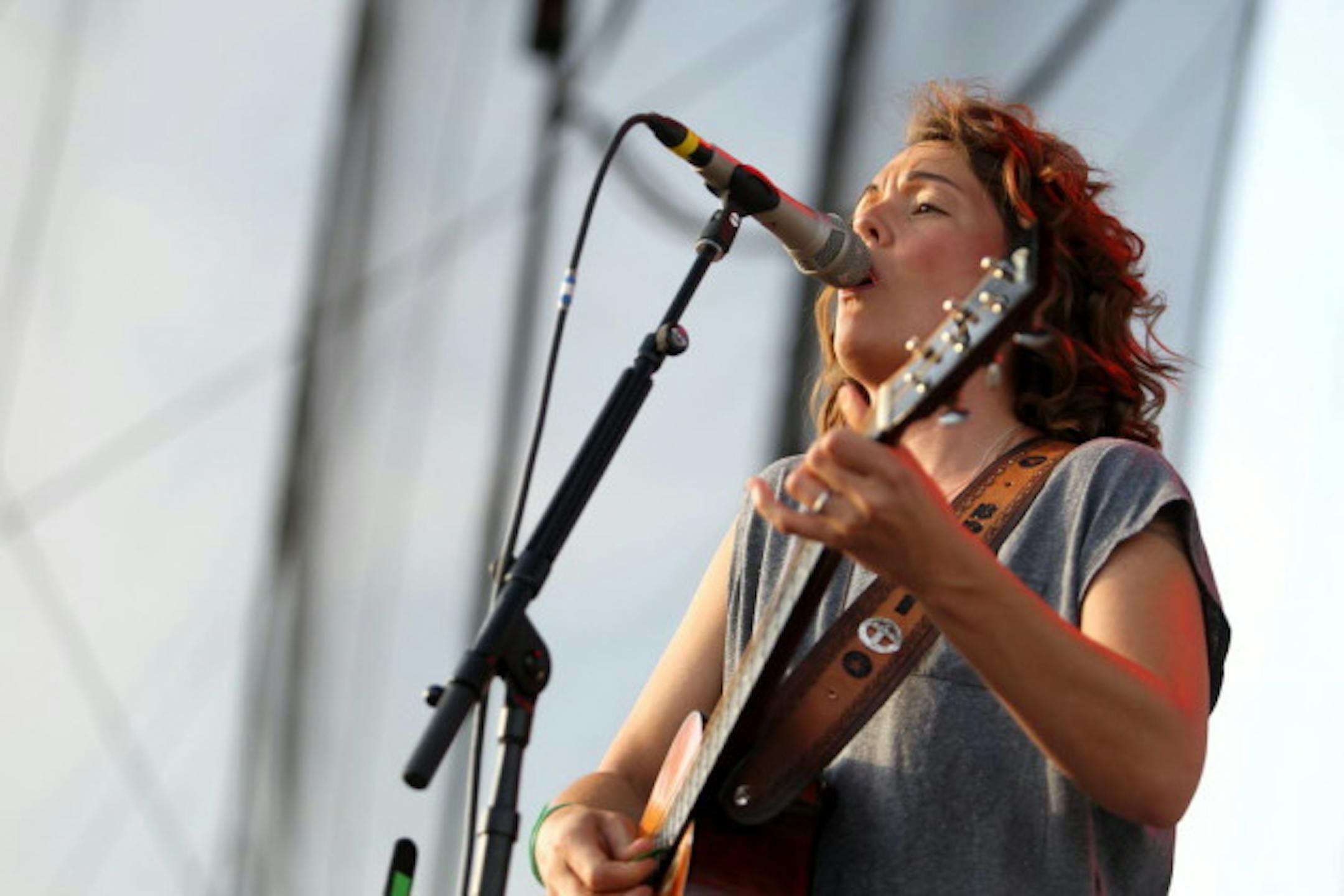 Bradi Carlile covered Fleetwood Mac and Johnny Cash in her 70-minute set. / Photos by Anna Reed