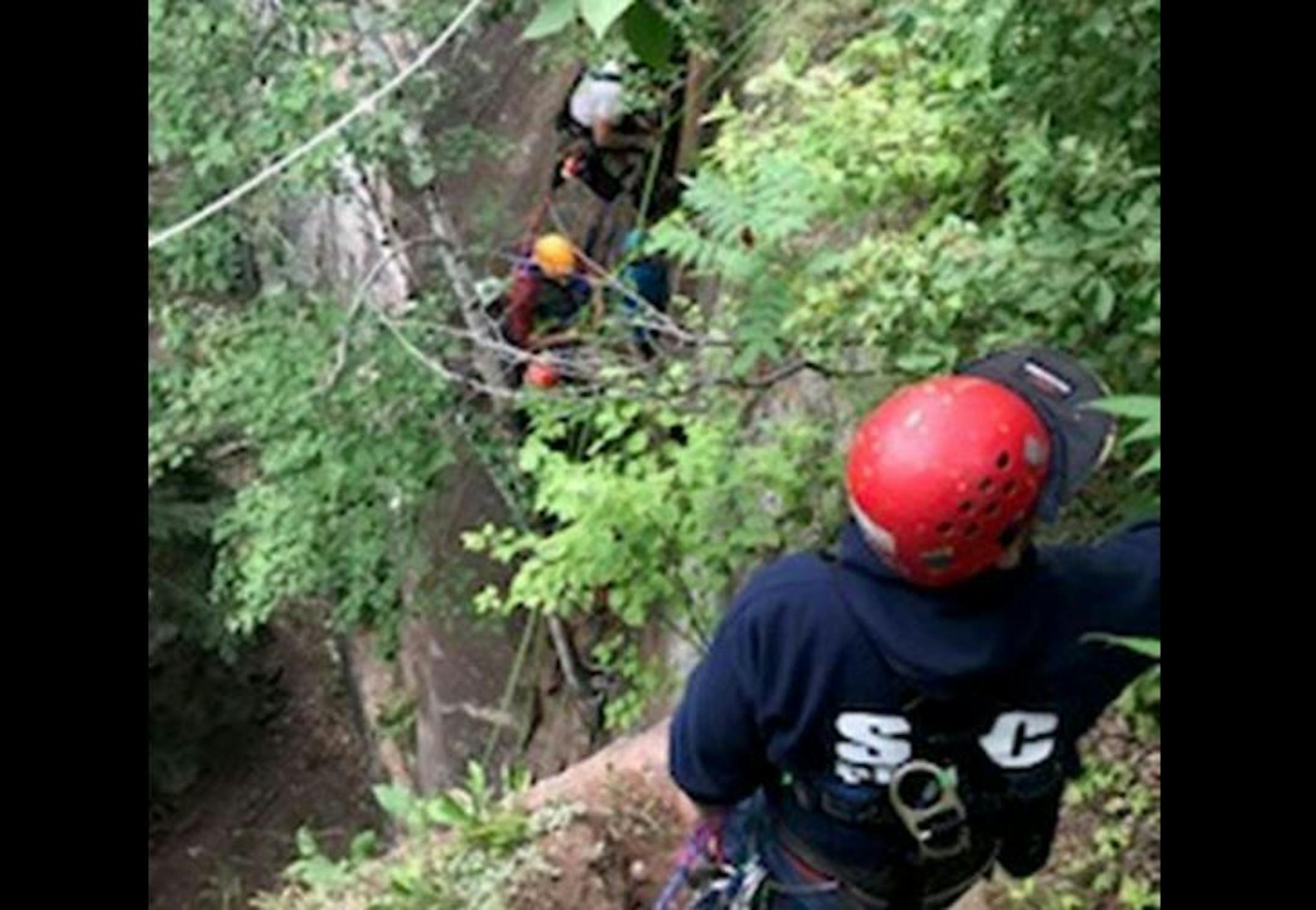 A dramatic rescue unfolded in a quarry in Pine County.