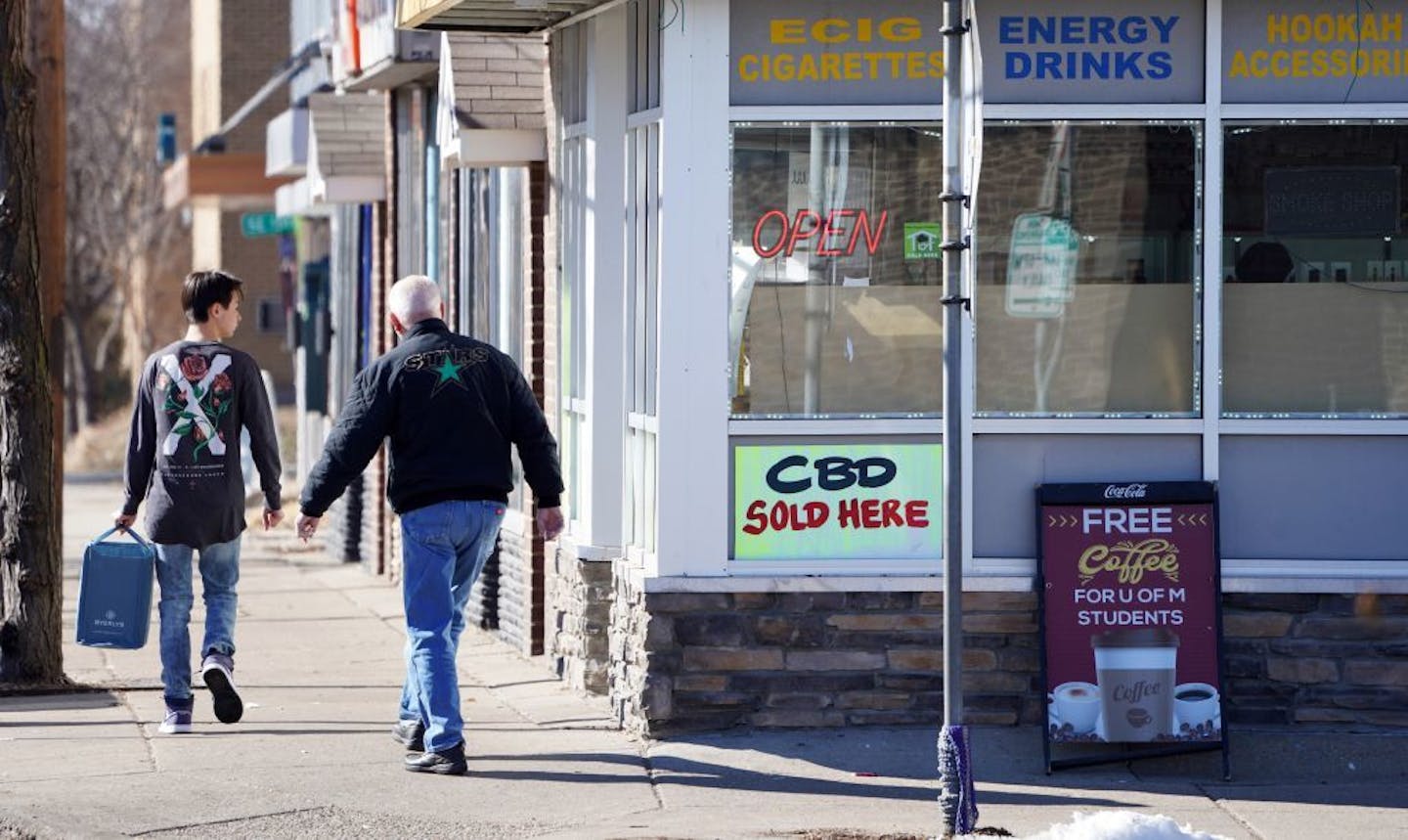 Steve's Grocery and Tobacco Shop at S.E. 16th Ave and Como Ave. sells CBD. Minnesota regulators want the Legislature to create a central state cannabis office to oversee the rapidly growing markets for CBD, hemp, medical cannabis, and eventually recreational pot. Several state agencies share regulatory responsibilities currently, and they are struggling to keep up. The Pharmacy Board has chosen to only inspect CBD products when there are complaints, the Ag Department has to oversee a growing hem