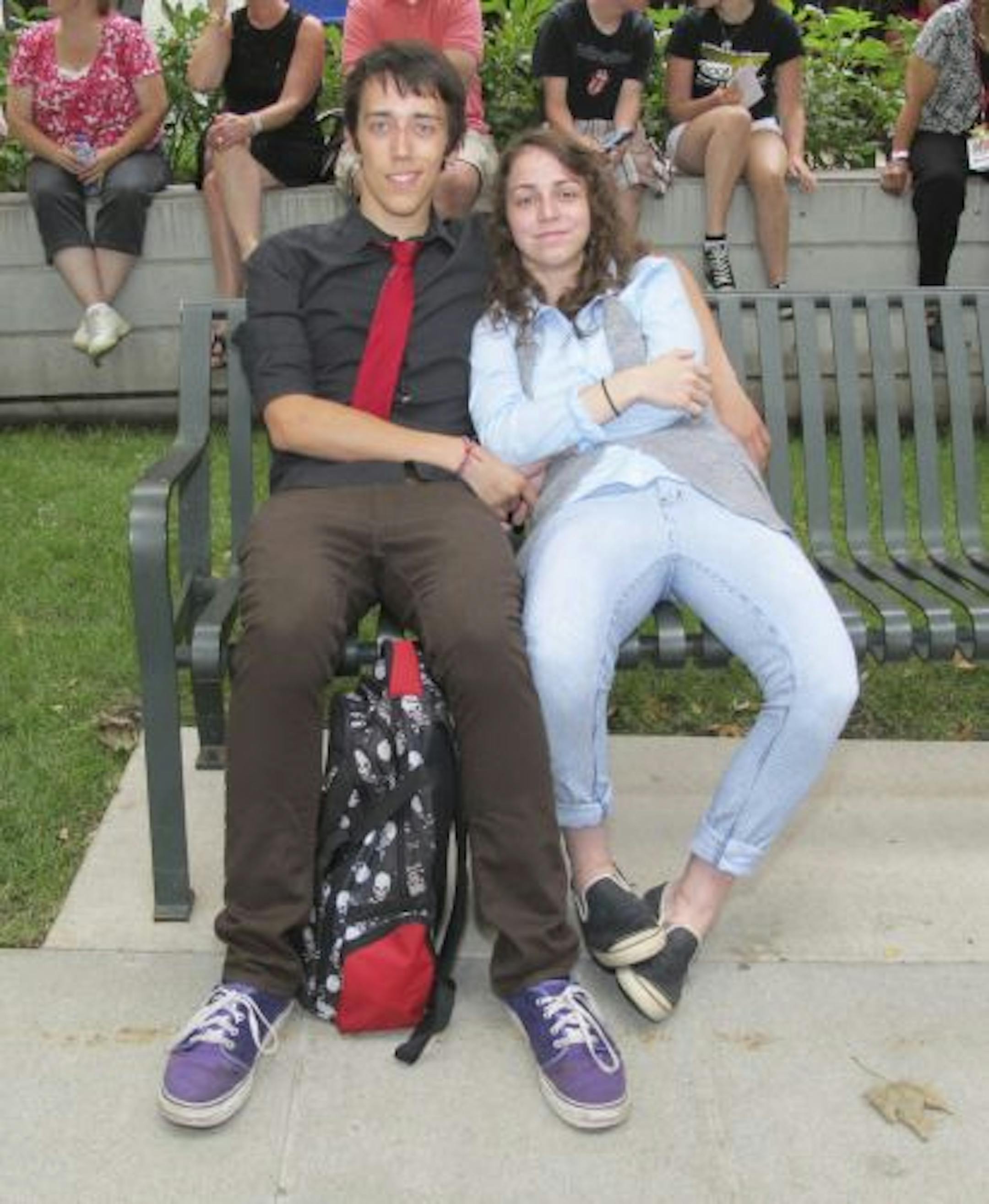 Joe Vokracka and Rachel Knoll.