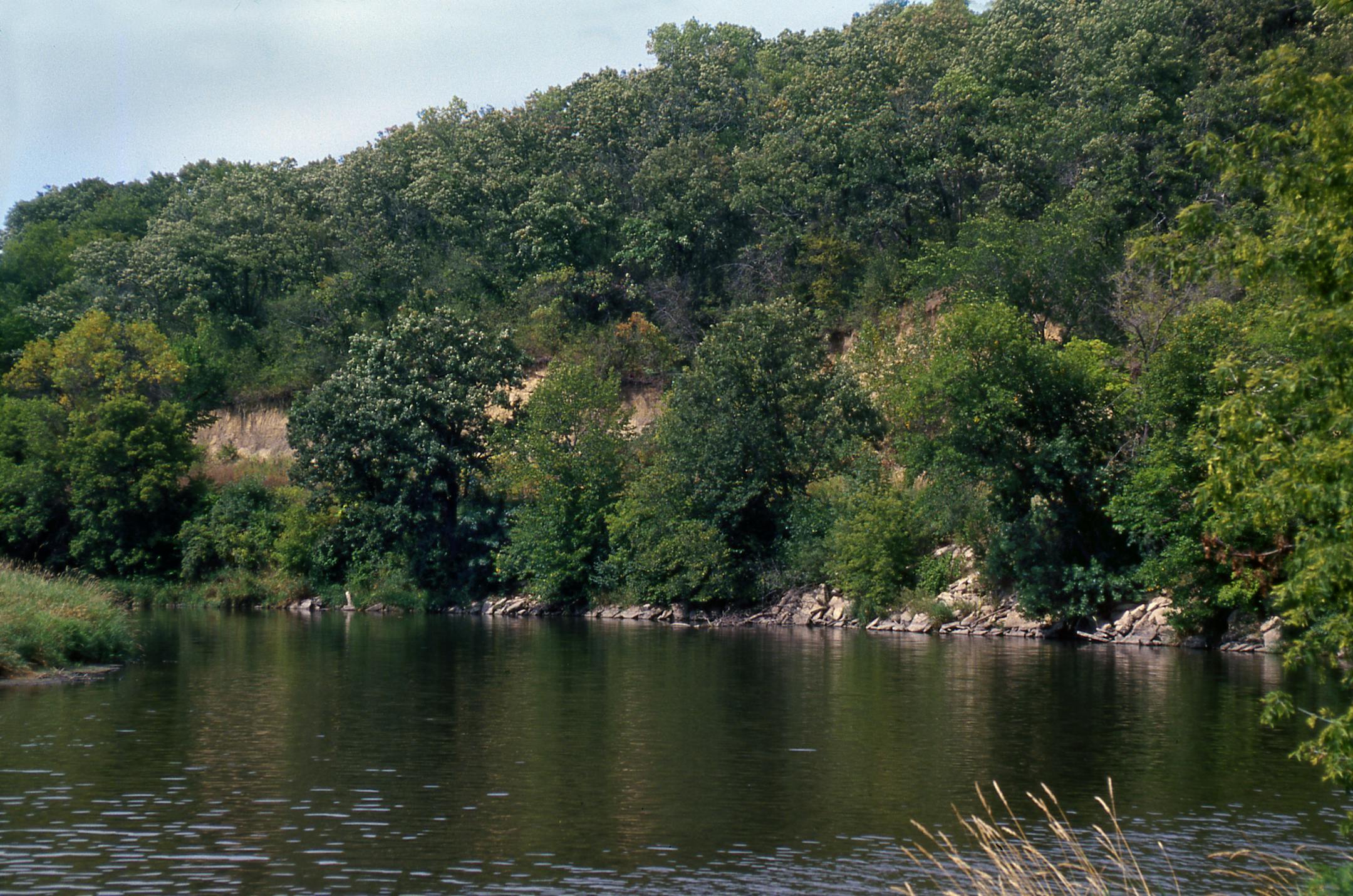 Des Moines River, sanned from slide shot in 2003