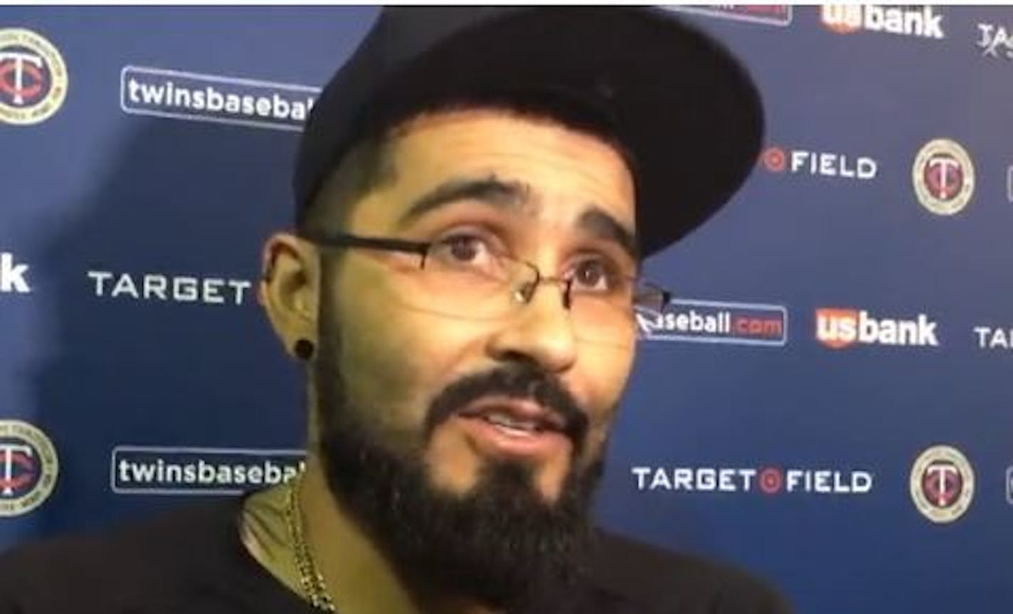 Sergio Romo joined the Twins after a short night of sleep.