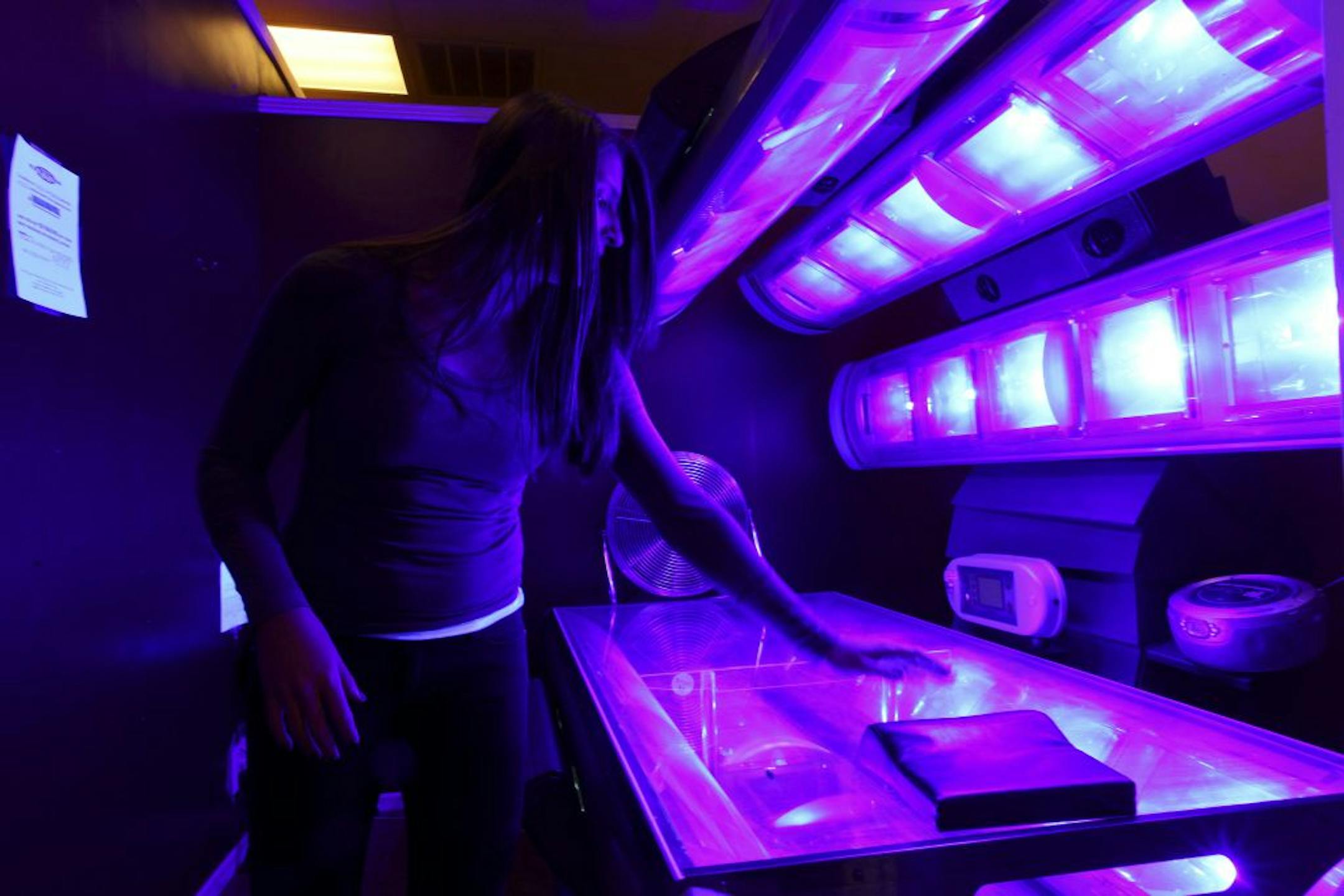 Chalene Hurst, a student at Boise State University, talked about the intensity of the tan that people get from the most powerful machine at Jamaca Me Tan salon in Boise, Idaho. Lawmakers in Idaho, which consistently has one of the highest rates of melanoma deaths in the country, nixed a bill that would ban minors from using tanning beds.