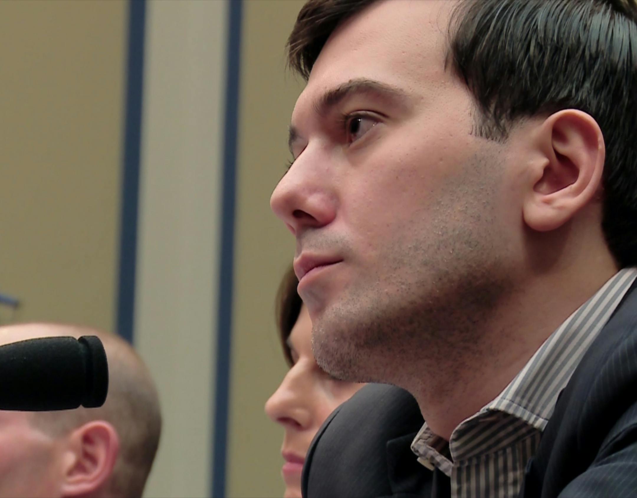 Martin Shkreli in the documentary "Dirty Money."