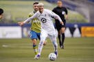 Minnesota United midfielder Emanuel Reynoso and his Loons teammates will return to Seattle, where their season ended last year, to play the Sounders i