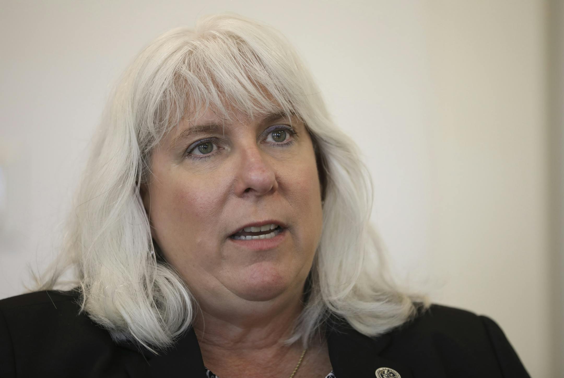 Mary Hogan, community relations officer with the St. Paul office of Immigration and Customs Enforcement.