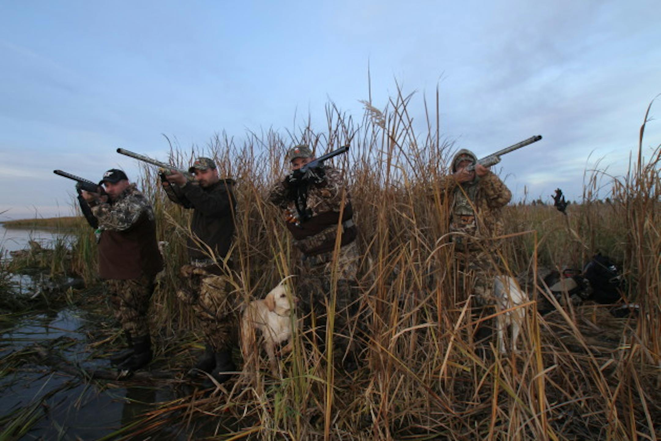 The members of Team Spoonbill (my duck camp)