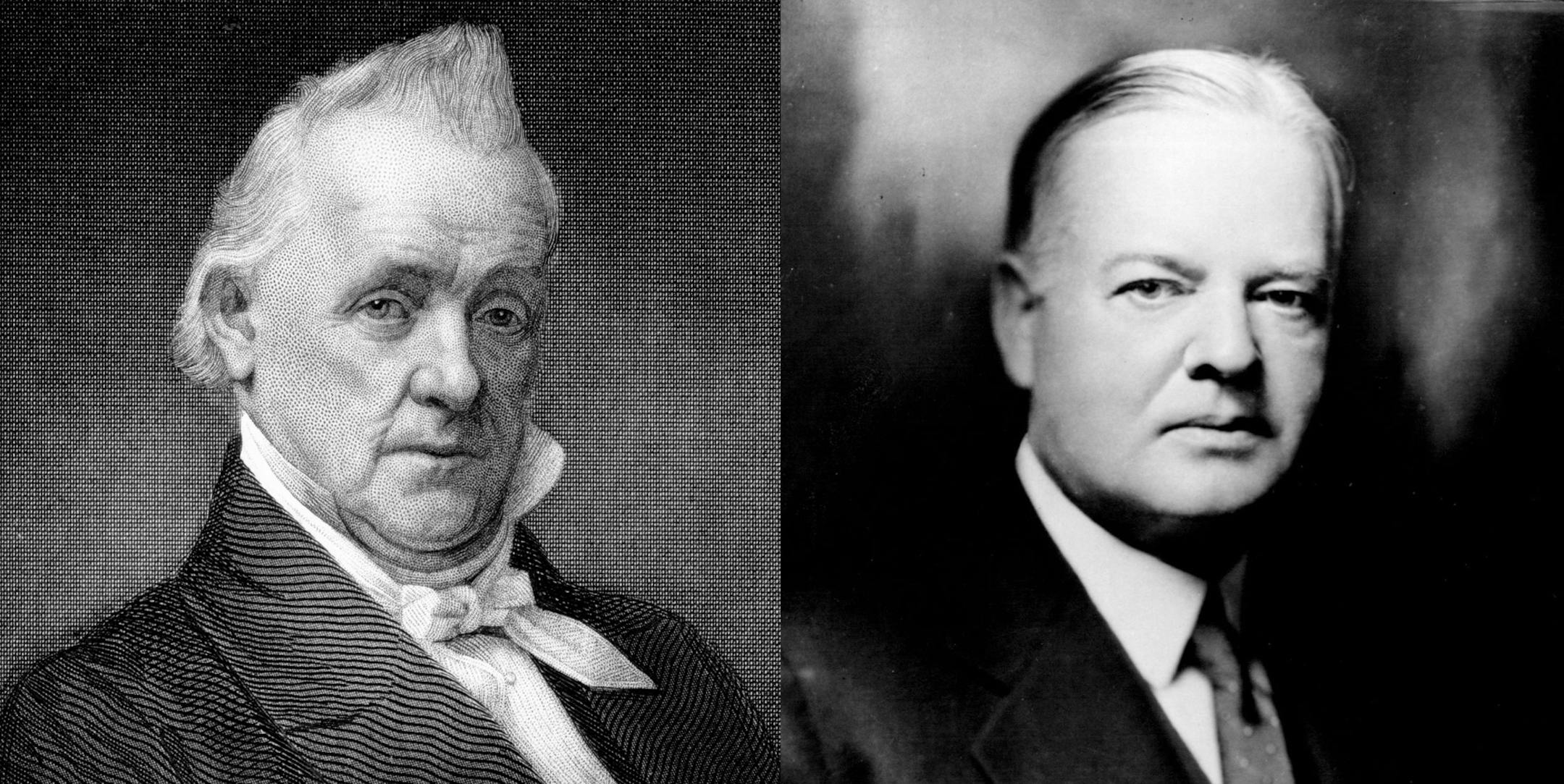 iStockphoto.com/Star Tribune file photo Portrait of President James Buchanan, Herbert Hoover.