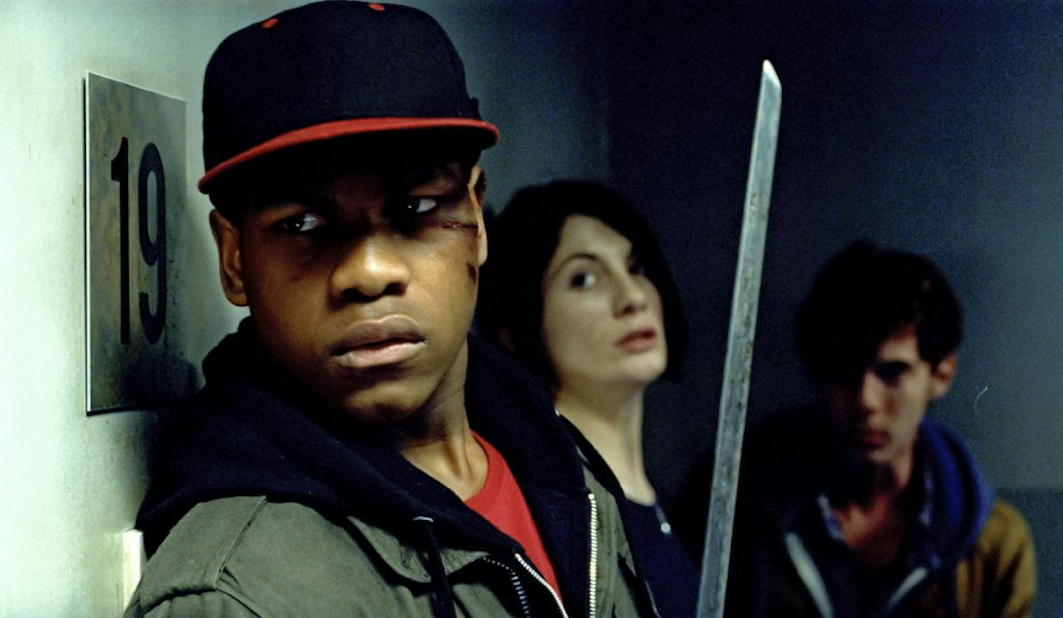 John Boyega, Jodie Whittaker and Luke Treadaway in "Attack the Block."
