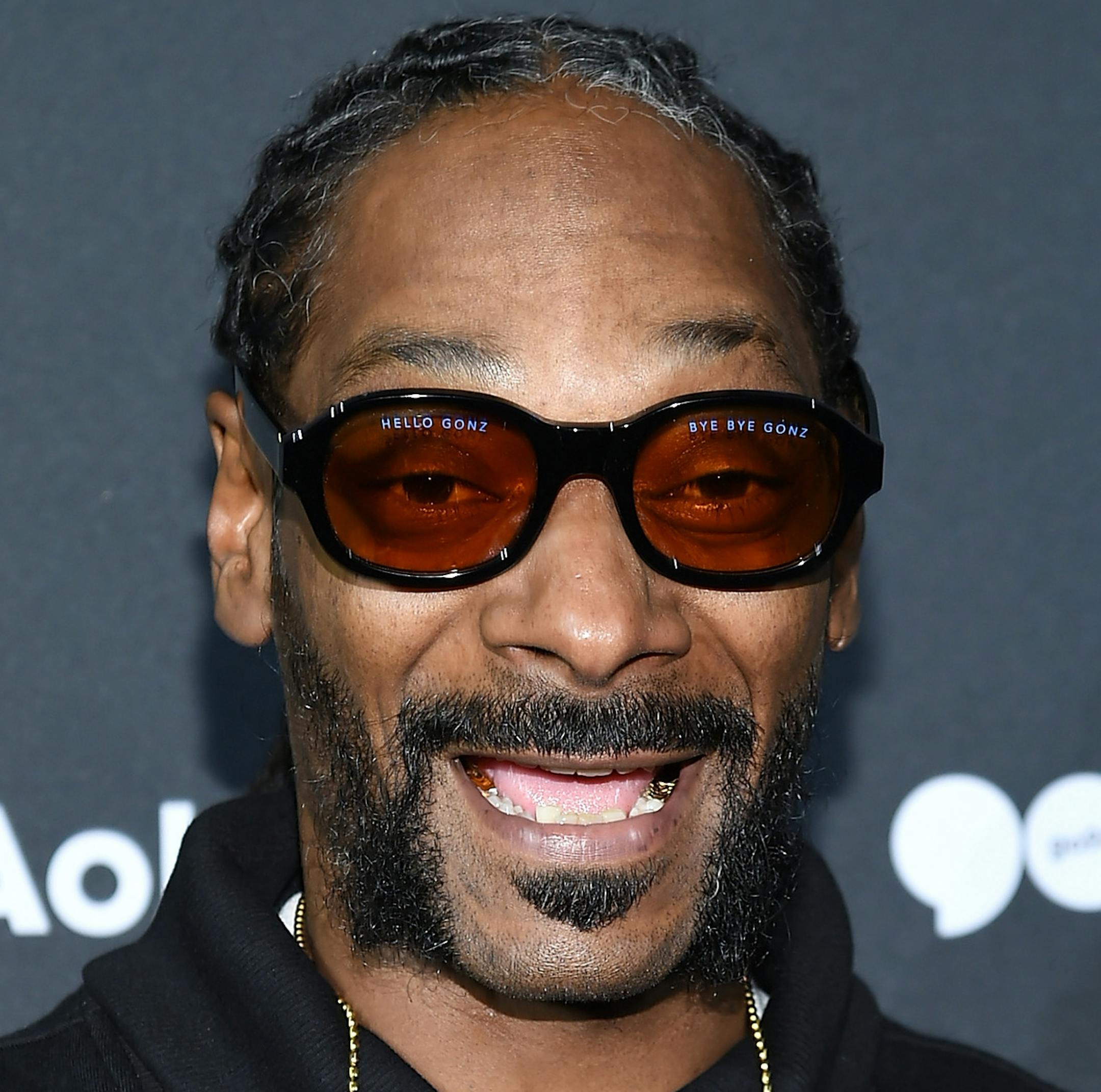 Hip-hop artist Snoop Dogg attends the AOL NewFront at the South Street Seaport on Tuesday, May 3, 2016, in New York. (Photo by Evan Agostini/Invision/AP)