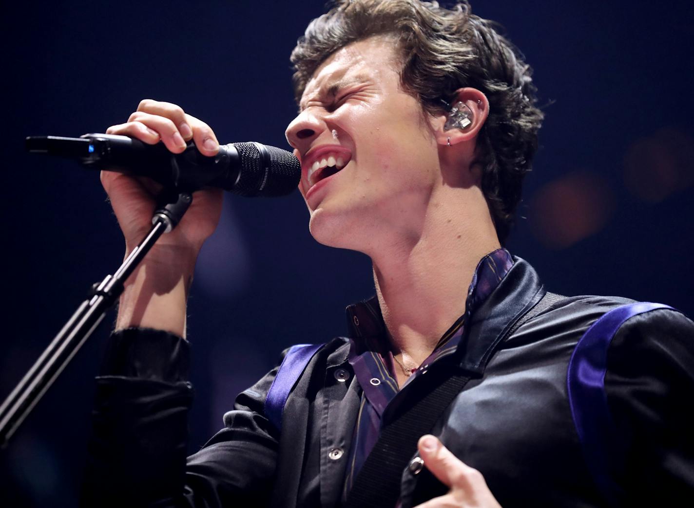 Shawn Mendes performs Friday, June 21, 2019, at the Xcel Energy Center in St. Paul, MN.