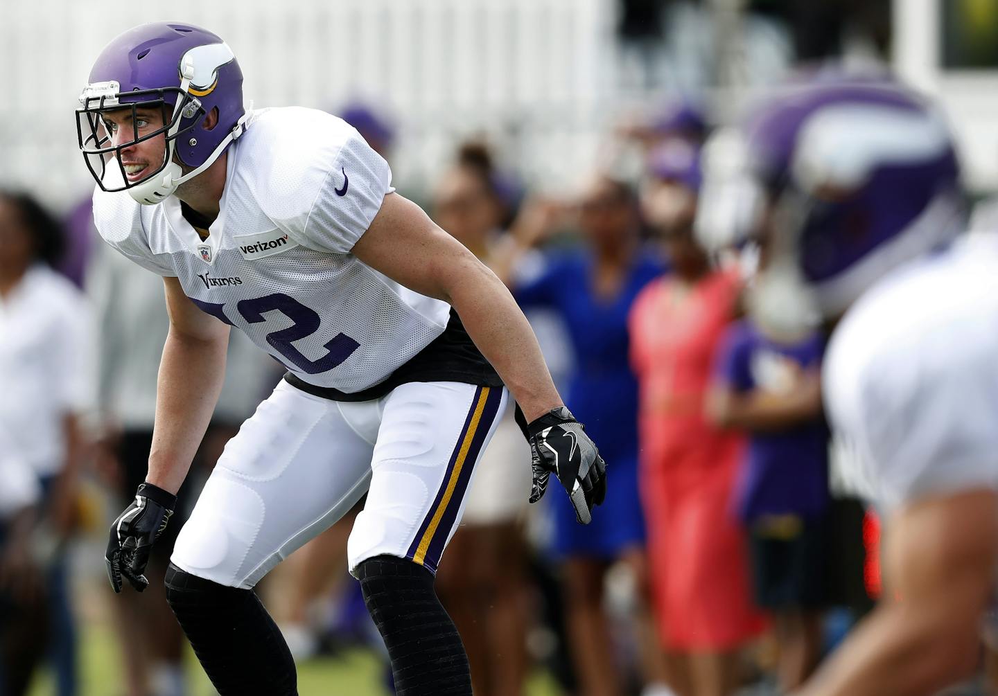 Minnesota Vikings safety Harrison Smith (22). ] CARLOS GONZALEZ cgonzalez@startribune.com - July 31, 2016, Mankato, MN, Minnesota State University, Mankato, Minnesota Vikings Training Camp