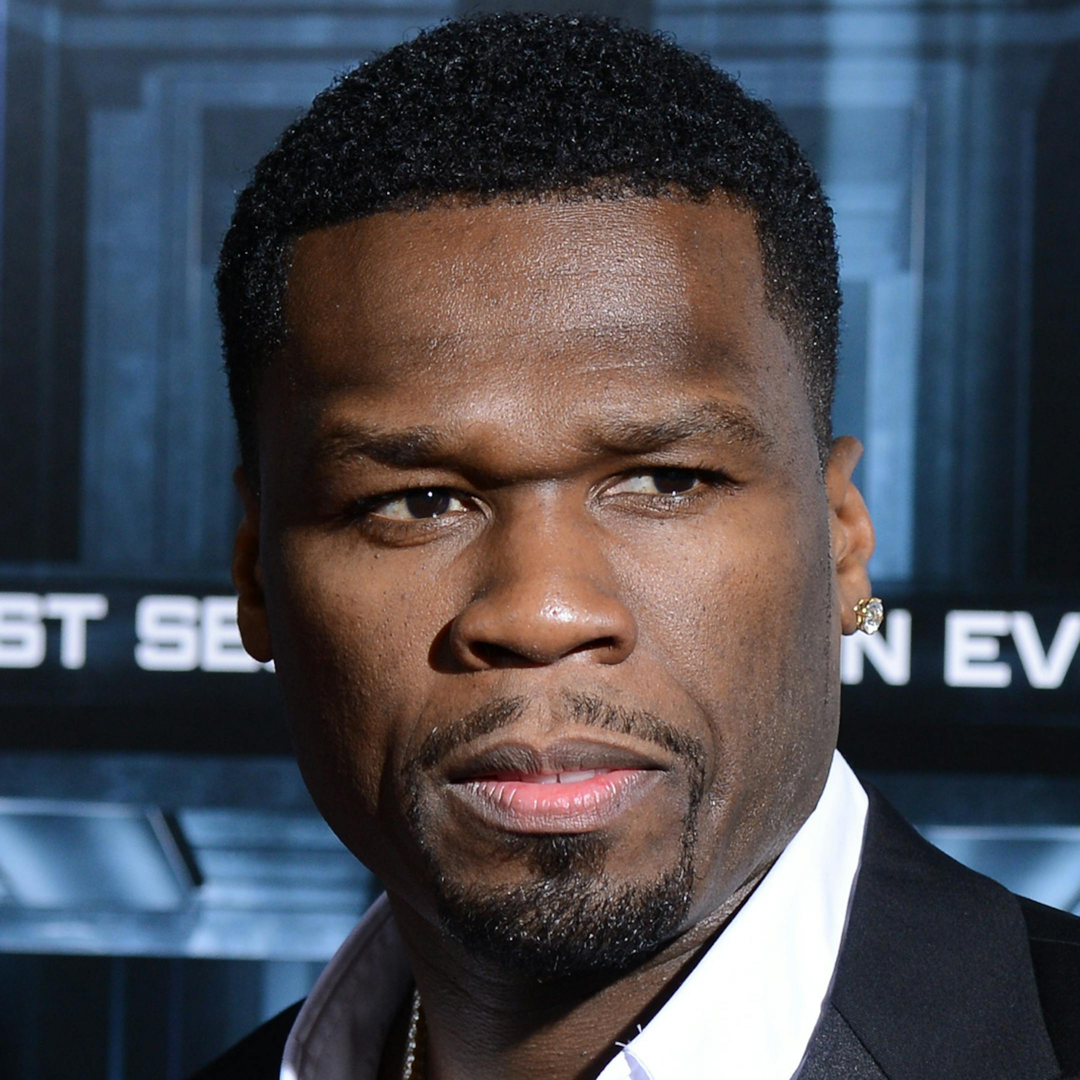 FILE - In this Oct. 15, 2013 file photo, actor Curtis "50 Cent" Jackson attends the premiere of "Escape Plan" at the Regal E-Walk, in New York. The rapper, whose real name is Curtis Jackson, was placed on three years of informal probation and ordered to take domestic violence classes after pleading no contest to vandalism in Los Angeles on Monday, Oct. 28, 2013. Jackson had been charged with wrecking his ex-girlfriend's condo and kicking her during a June 2013 argument. (Photo by Evan Agostini/I