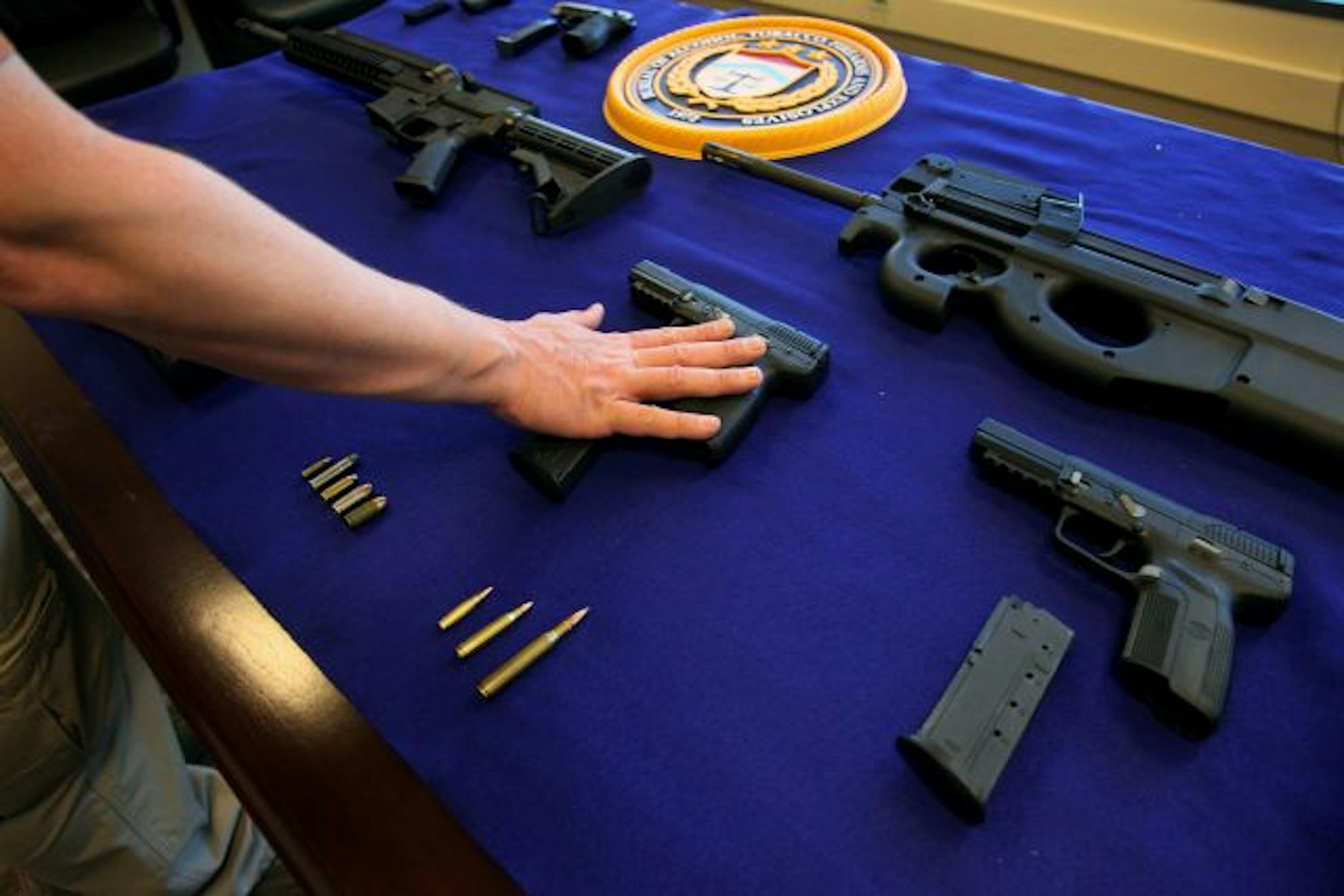 Statistics from the Bureau of Alcohol, Tobacco and Firearms shows many guns enter New Jersey from other states.