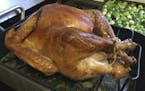 The Jennie-O turkey business of Hormel Foods enlisted celebrity chefs to answer questions on a Thanksgiving feast hotline this week.