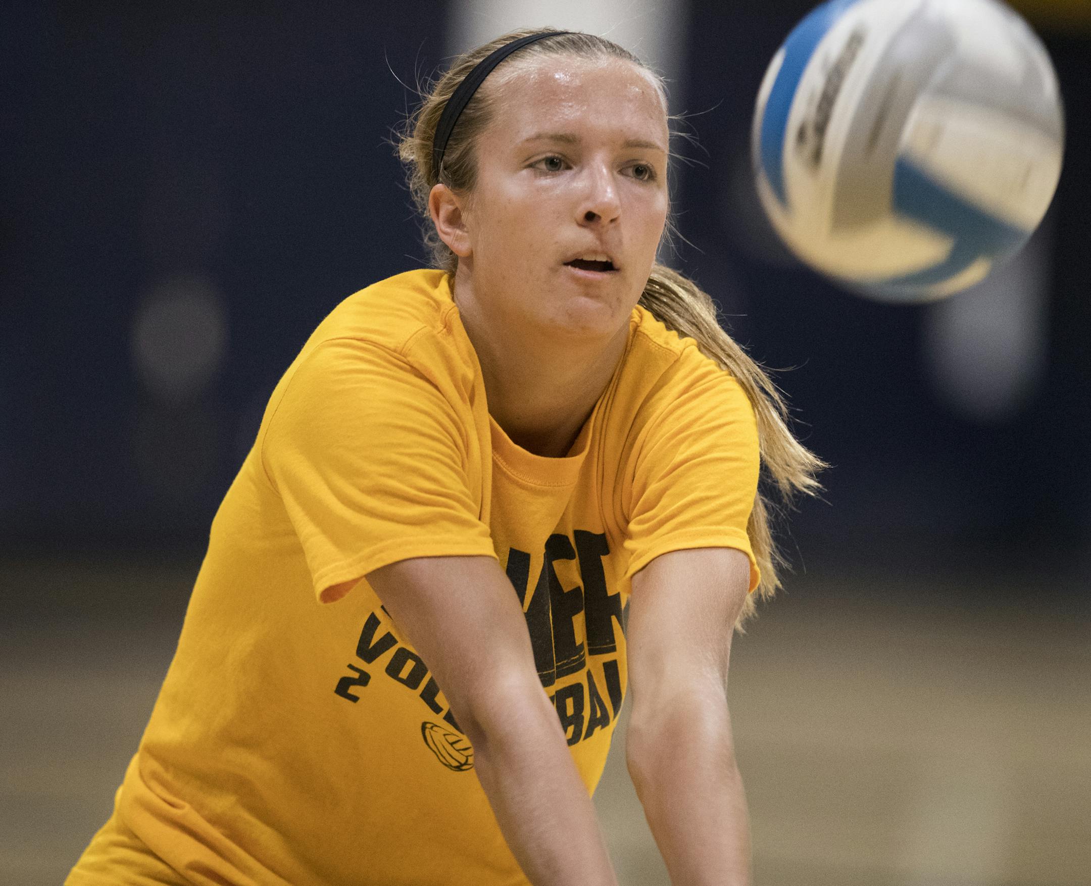 Prior Lake's C.C. McGraw is one of the state's top players. The junior libero already has committed to the Gophers.
