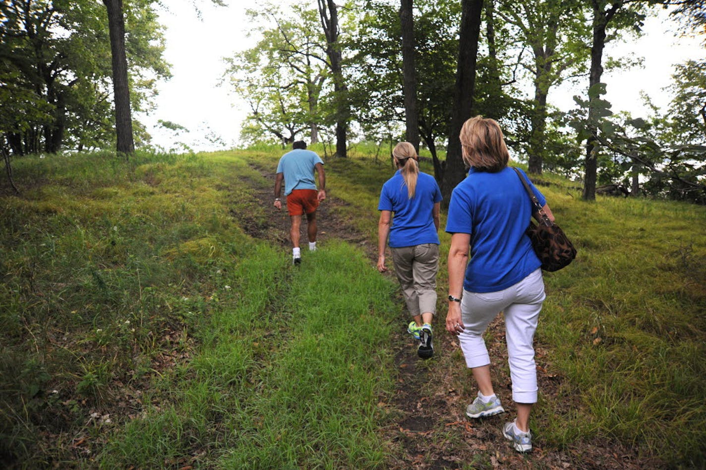 A tour of Big Island took place in 2012 when Orono, Three Rivers Park District and Minnehaha Creek Watershed District worked to restore the shoreline of the island.