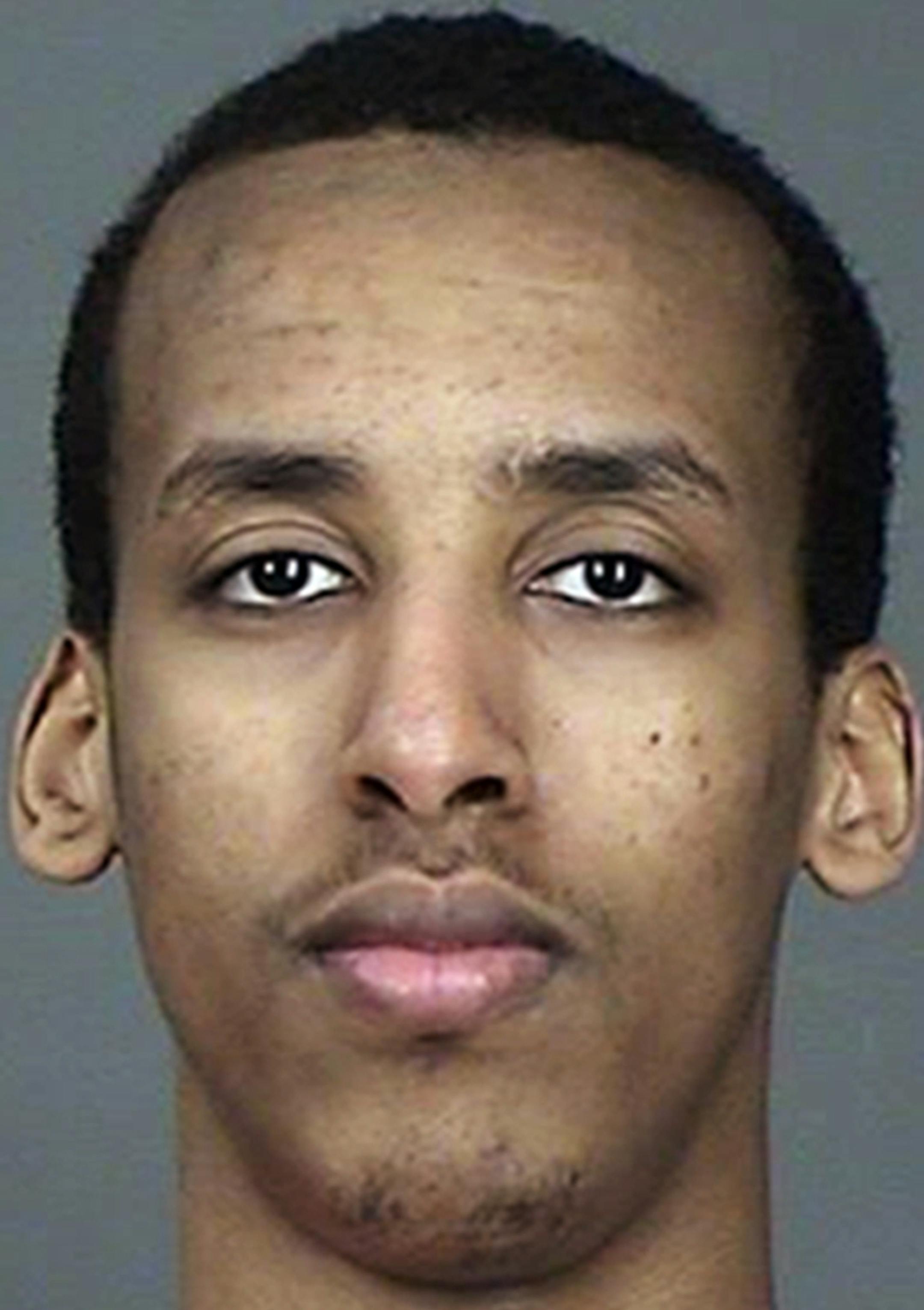 This undated file photo provided by the Sherburne County Sheriff's Office in Elk River, Minn., shows Hamza Ahmed, of Minnesota. On Tuesday, Nov. 15, 2016, at U.S. District Court in Minnesota, Ahmed was sentenced to 15 years in prison for charges connected to a plot to join the Islamic State group in Syria. (Sherburne County Sheriff's Office via AP)