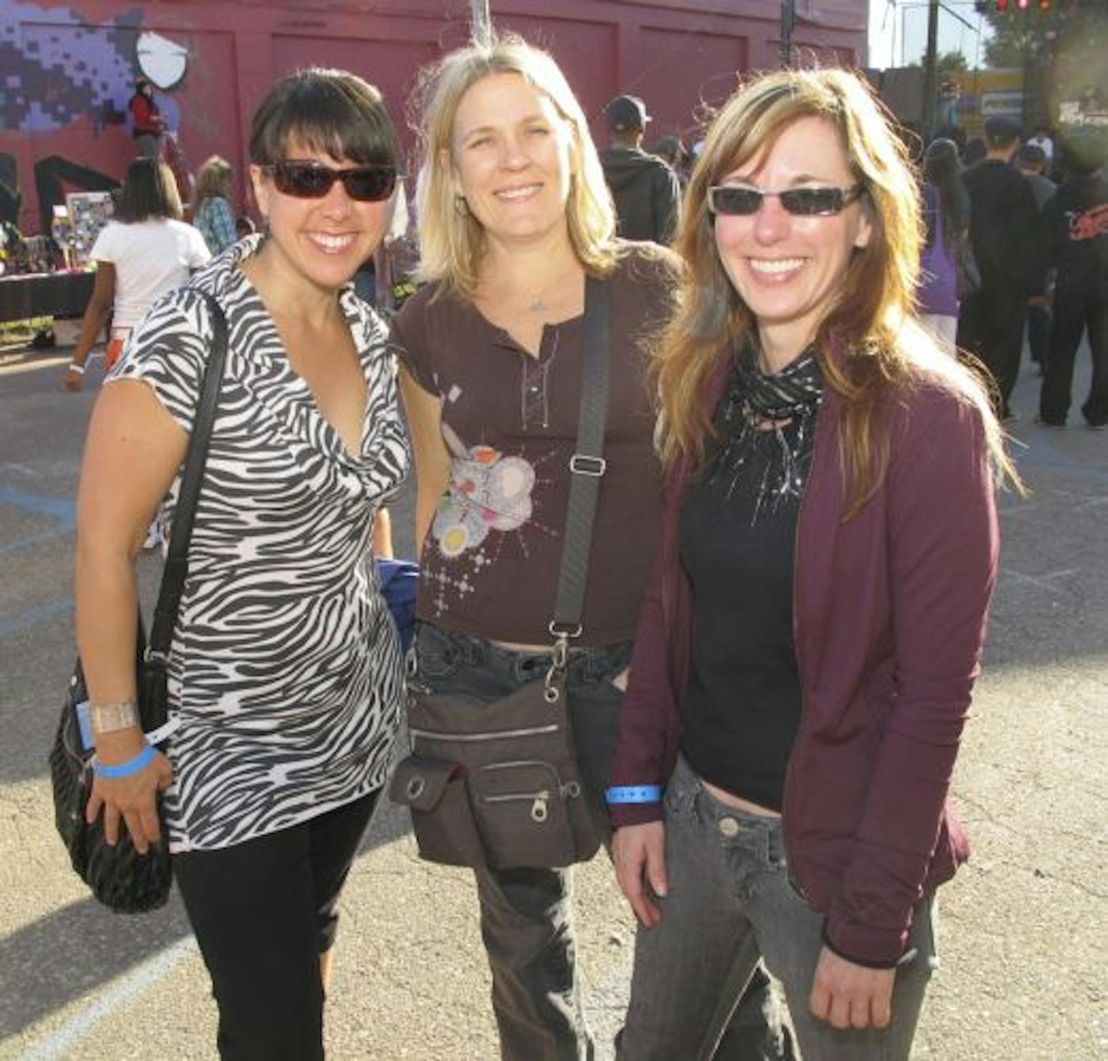 Amanda Balagur, Lindsay Ballard and Sharon Oswald.