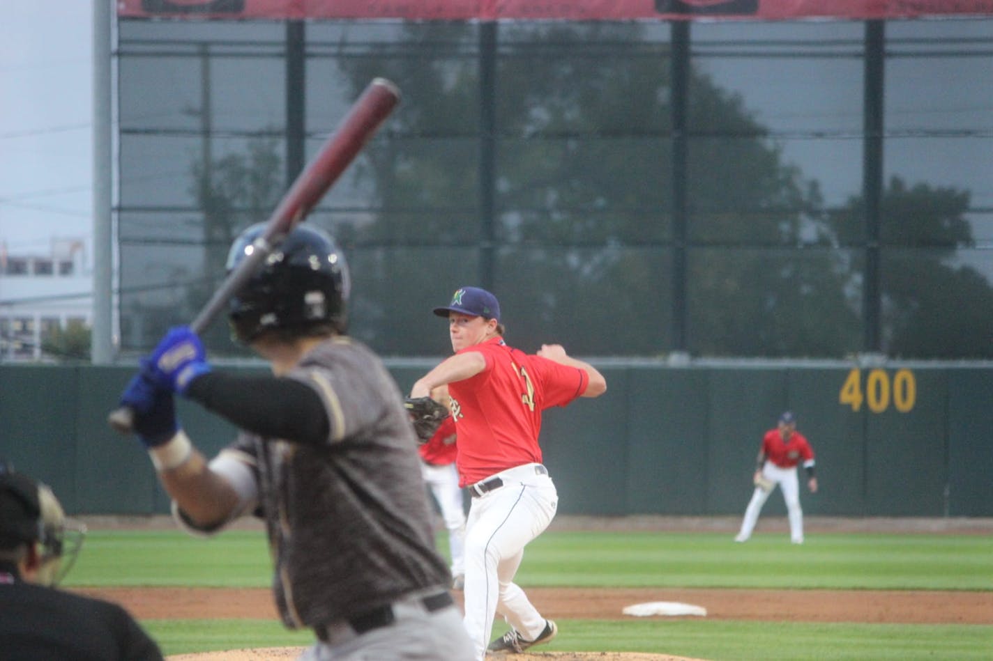 Louie Varland has struck out 142 batters in 103 innings at Class A this season.