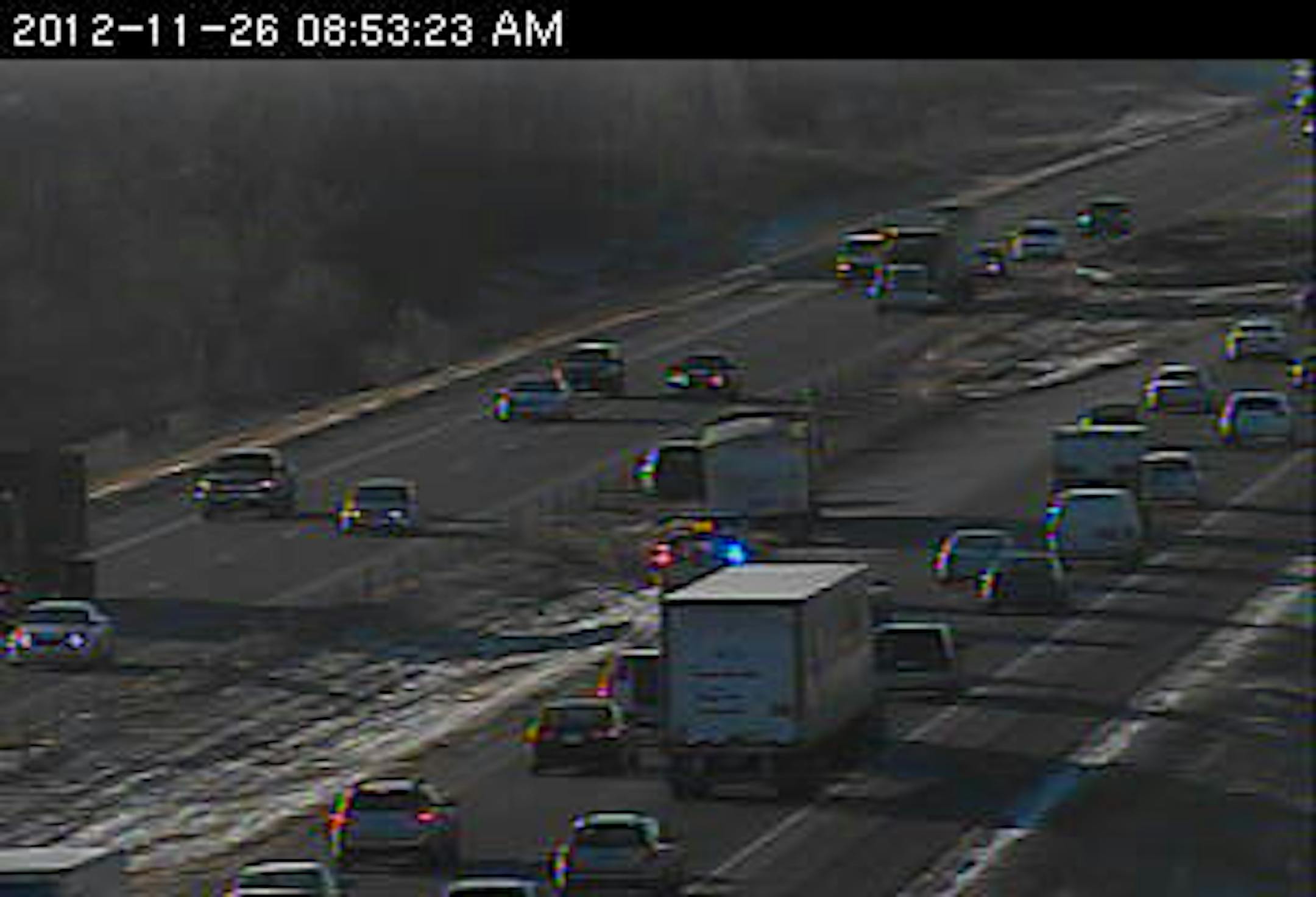 Crash on 494 at 49th Avenue in Plymouth