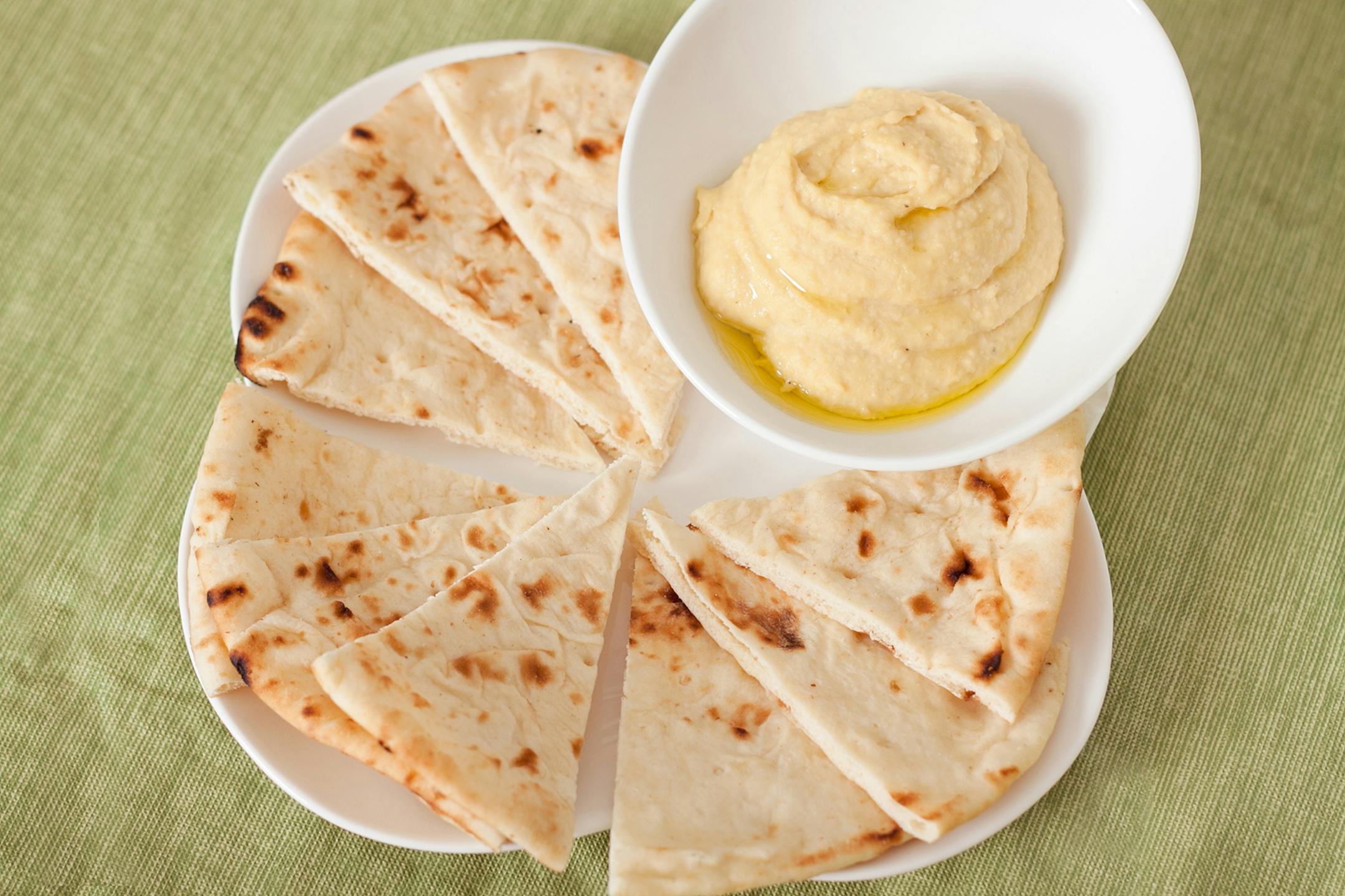 Photo credit: Patrick Onofre. Creamy Hummus from ‚ÄúKitchenability 101: The College Student‚Äôs Guide to Easy, Healthy, and Delicious Food,‚Äù by Nisa Burns.