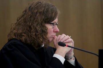 Judge Kerry Meyer said she has been in quarantine since Monday. DAVID JOLES • david.joles@startribune.com Five of six people involved in a robbery h