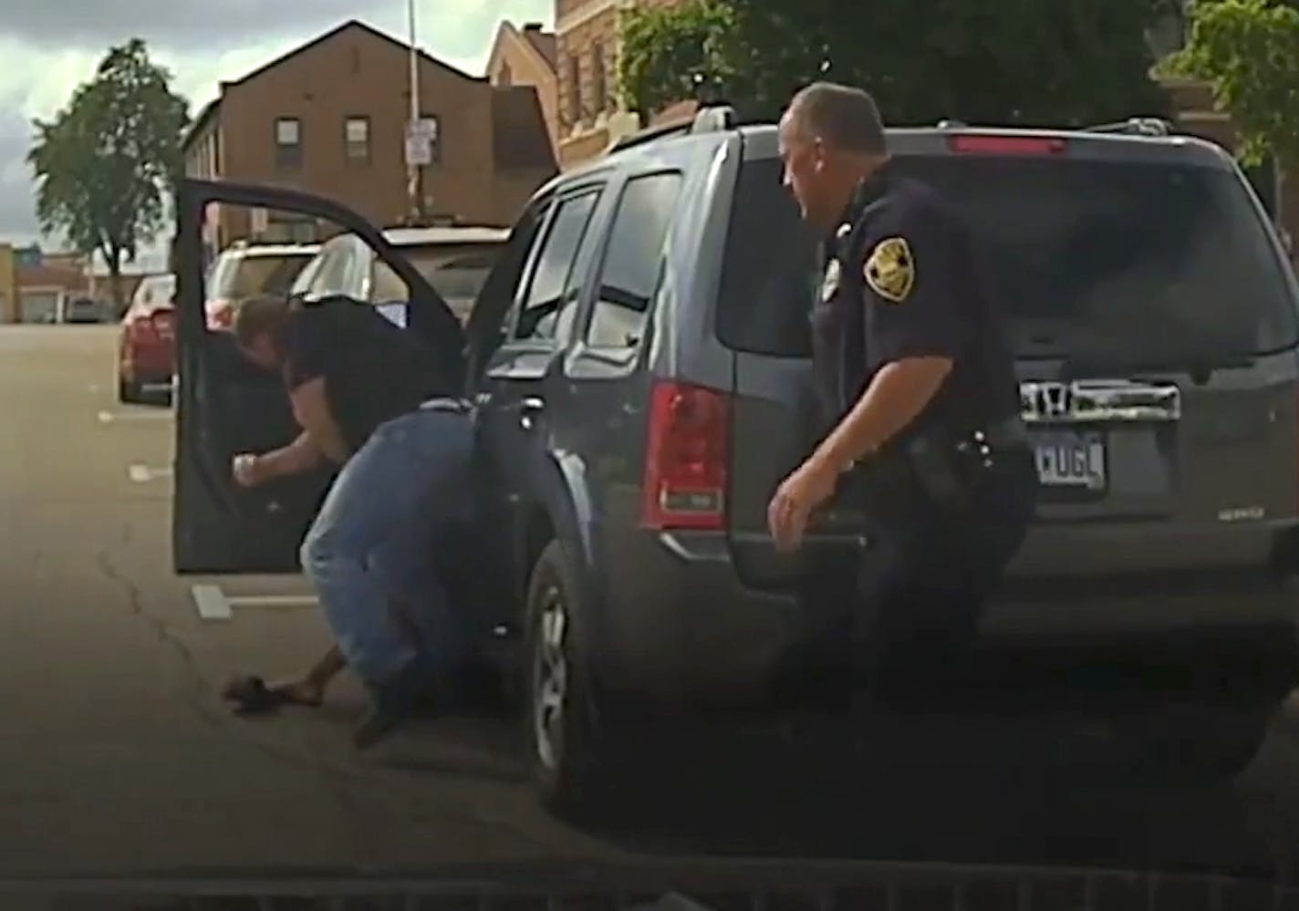 WORTHINGTON POLICE SQUAD CAR VIDEO. Worthington police officer Joe Joswiak is seen pulling over and punching Anthony Promvongsa during a July 2016 arrest.