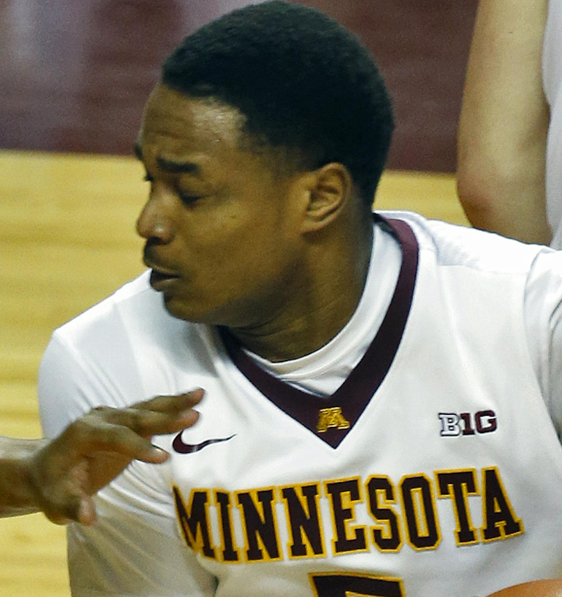 Minnesota's Daquein McNeil. ] UM Gophers vs. Penn State basketball. Minnesota won 81-63. (MARLIN LEVISON/STARTRIBUNE(mlevison@startribune.com)
