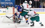 Wild banged up as it finishes off back-to-back vs. Islanders