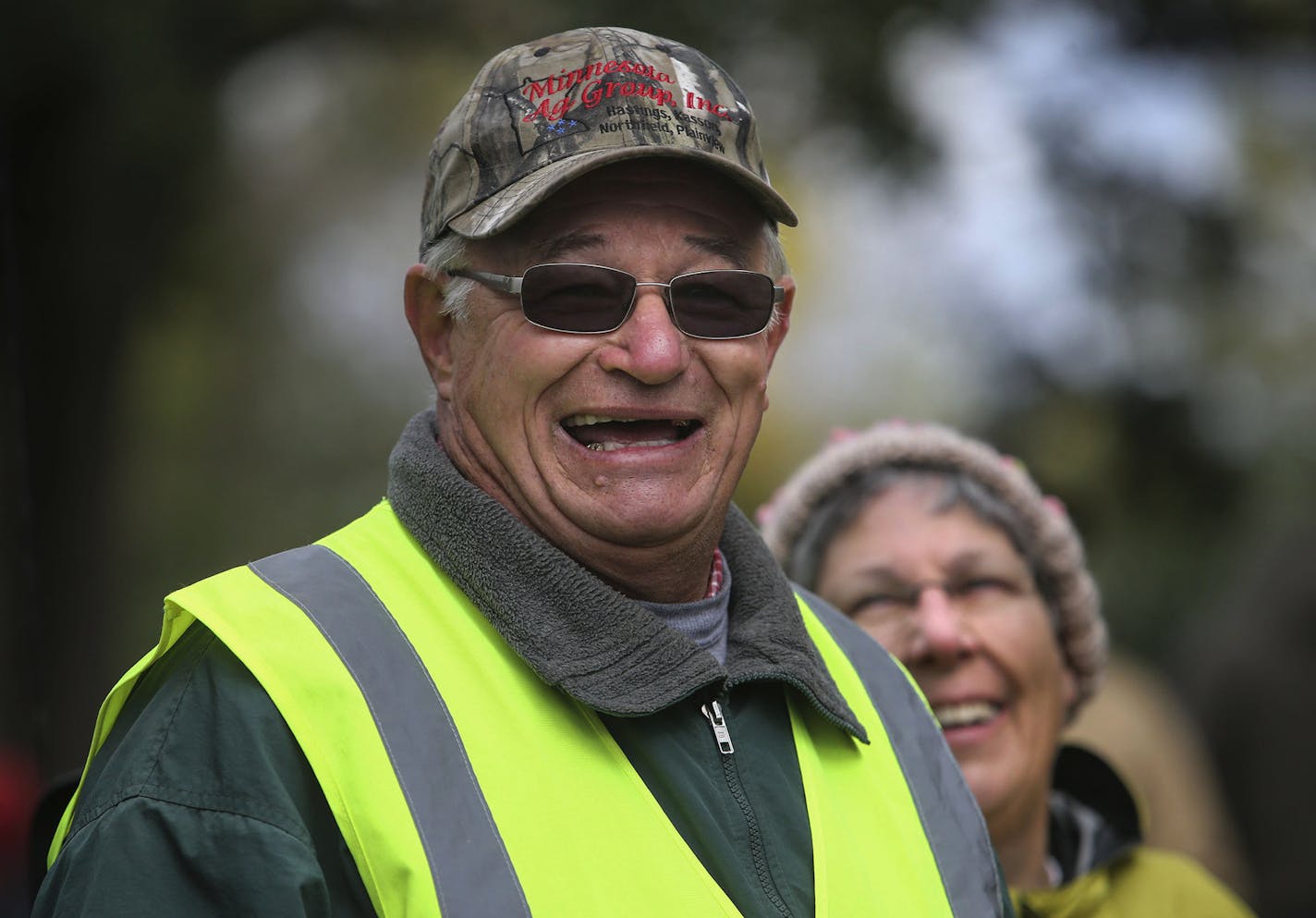 Wayne Schilling, a fifth-generation farmer in Woodbury, and his wife, Betty, auctioned off all their farm equipment and machinery Saturday., Oct. 4, 2014, in Woodbury. Here, Wayne and Betty Schilling said hello before the auction started.](DAVID JOLES/STARTRIBUNE)djoles@startribune.com Wayne Schilling, a fifth-generation farmer in Woodbury, has sold the last 130 acres of the family farm and one of the last farms in Woodbury to developers. Wayne and his wife, Betty, auctioned off all their farm e