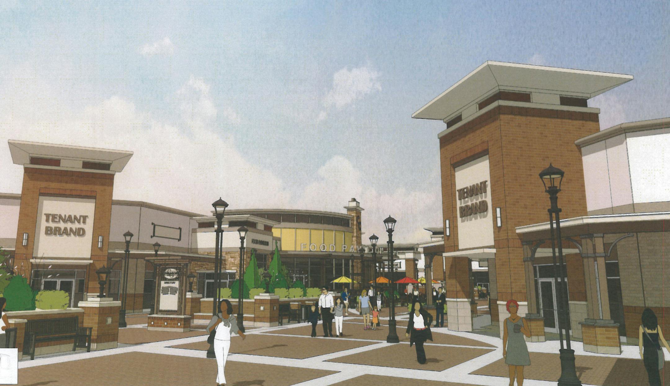 Paragon Outlets of Cedar Grove Hwy. 13 between Cedar Avenue and Rahn Road, Eagan Rendering: Dalpos Architects ORG XMIT: MIN1210241704502248 ORG XMIT: MIN1311061255488268