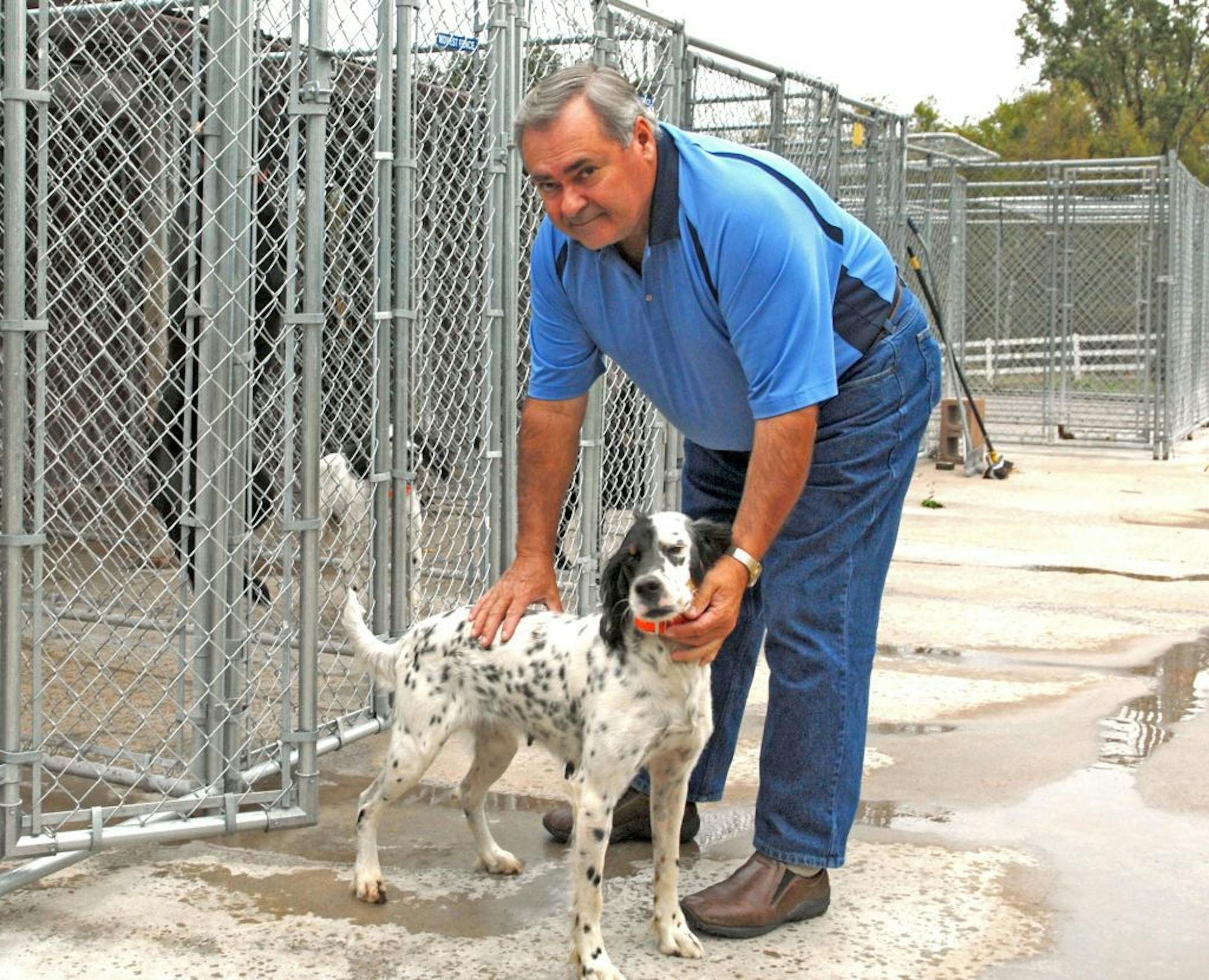 Paul Hauge, a dentist from northwest Wisconsin, is a dog lover who runs his English setters on grouse, hunts his Labradors for ducks, and also keeps hounds for coyote, fox and bear hunting.