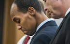 Former Minneapolis police Officer Mohamed Noor reads a statement in Minneapolis, before being sentenced by Judge Kathryn Quaintance in the fatal shoot