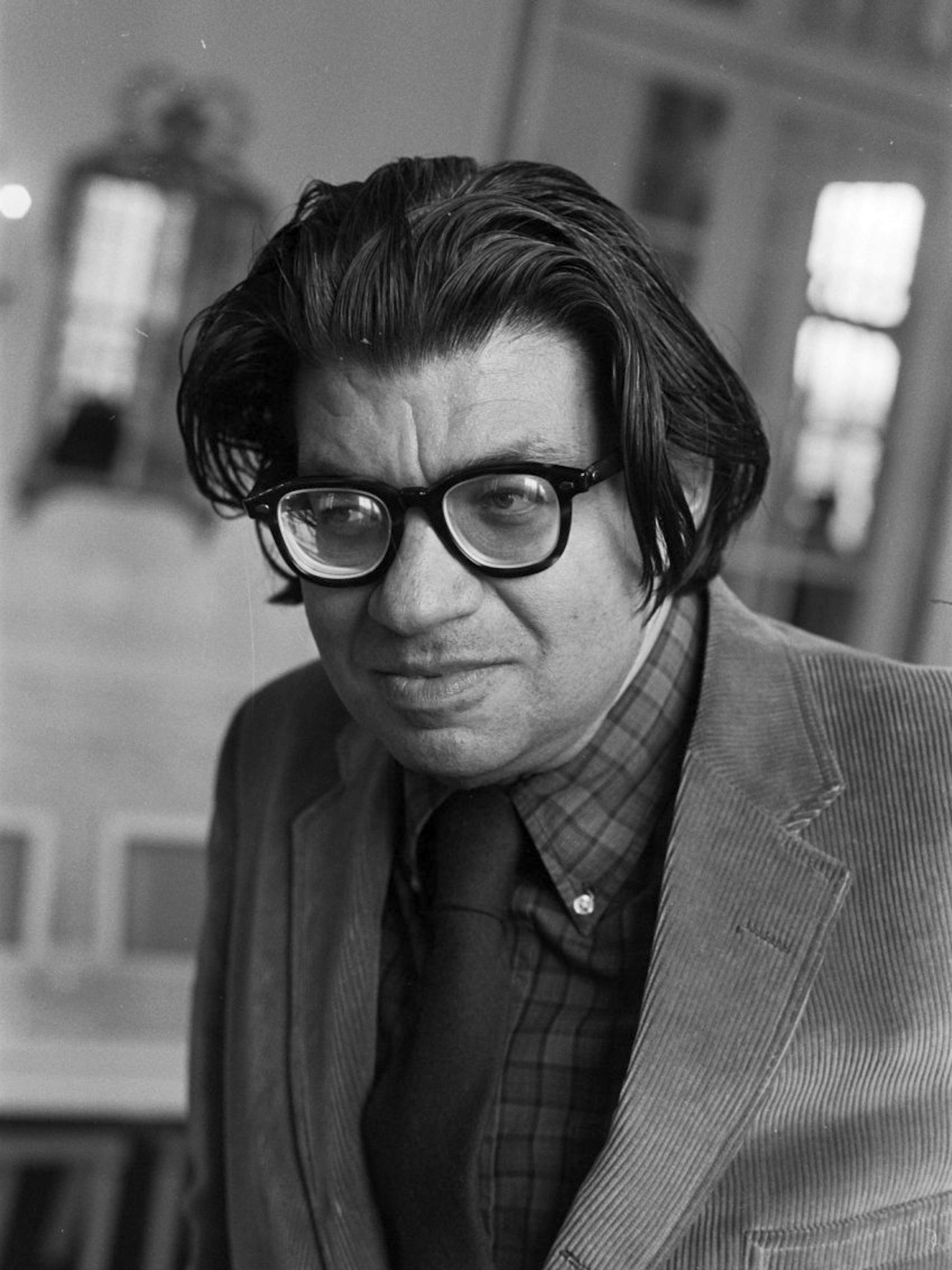 Composer Morton Feldman in 1976 (provided by Zeitgeist)