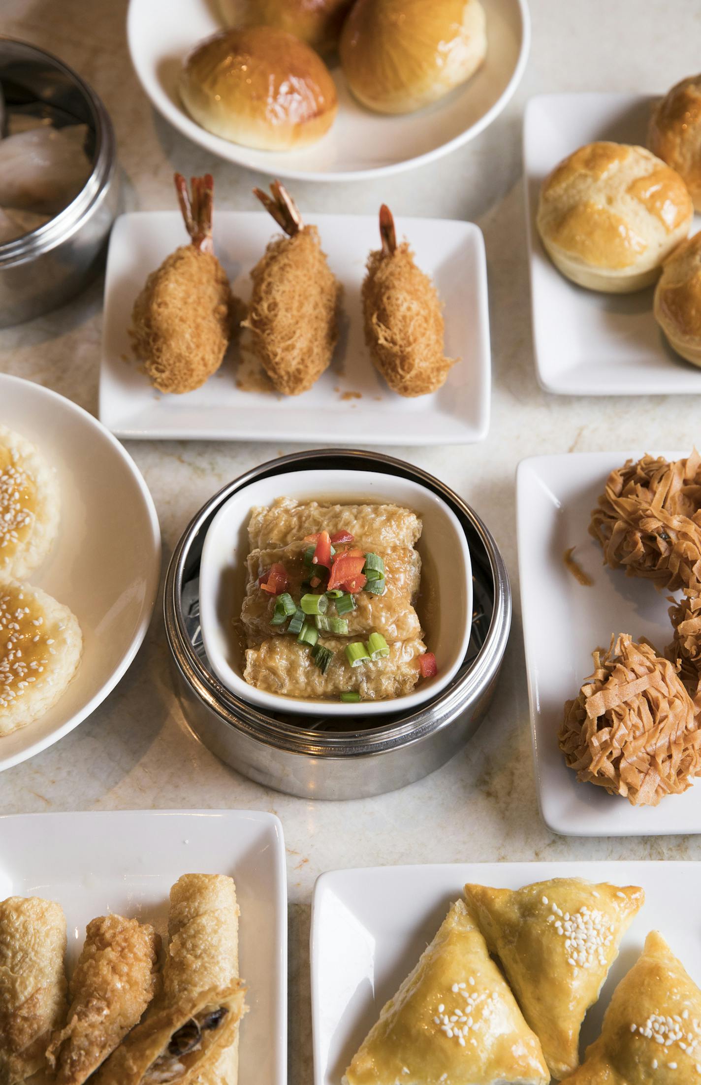 A selection of dim sum at Jun.