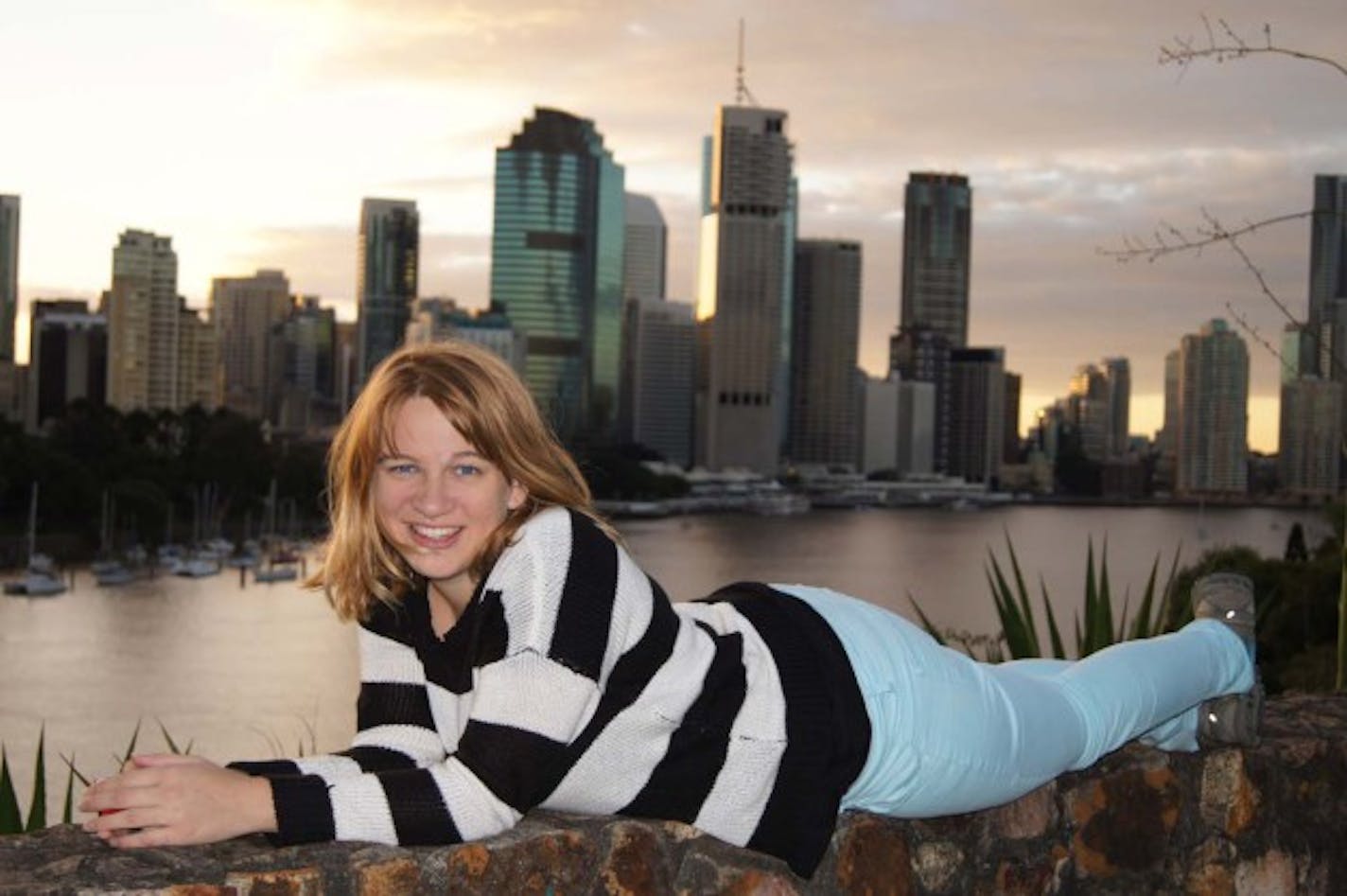 ©Johan Joubert -  Me and Brisbane with my blue pants! :)