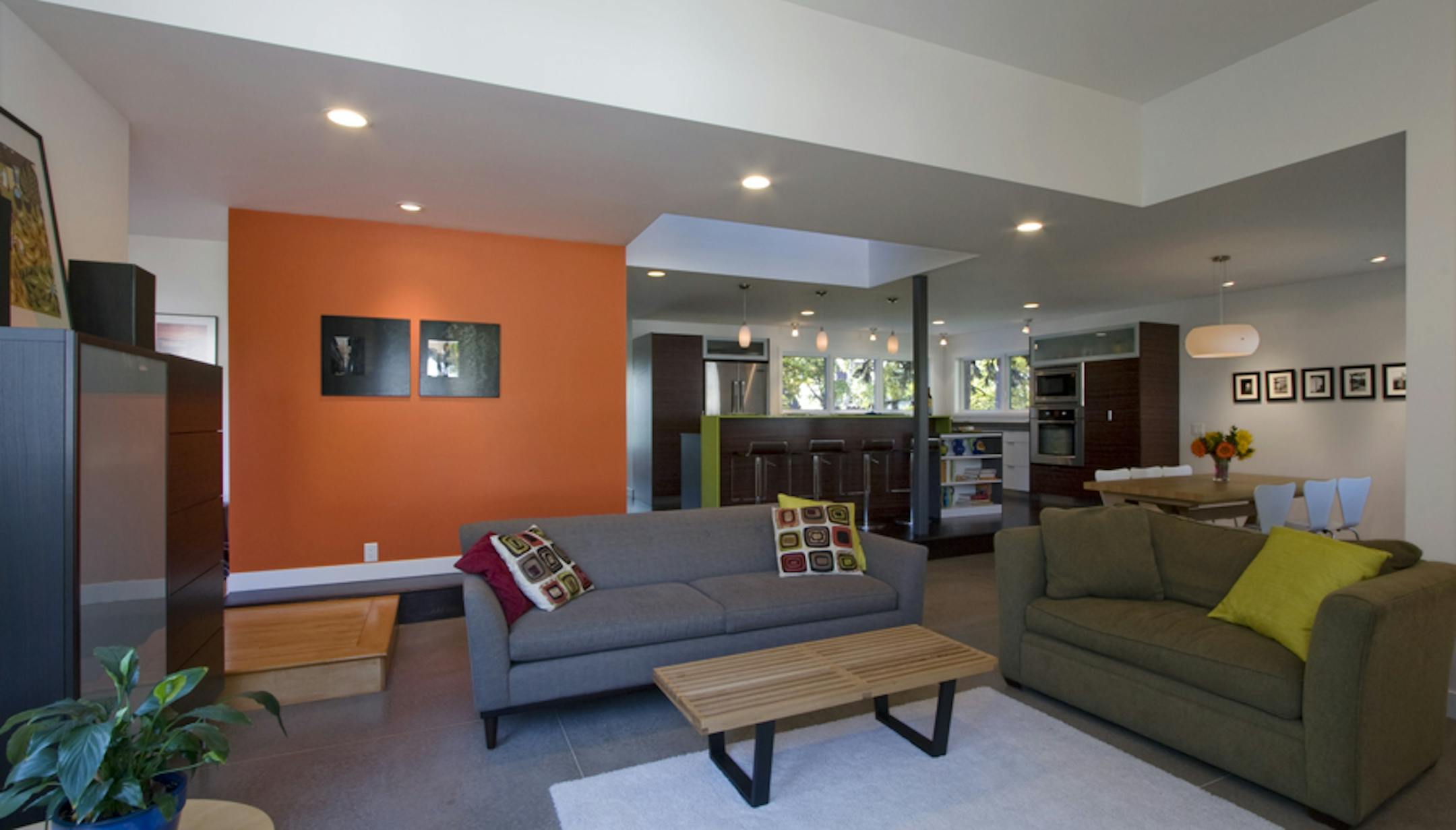 Inside EcoDeep house in St. Paul