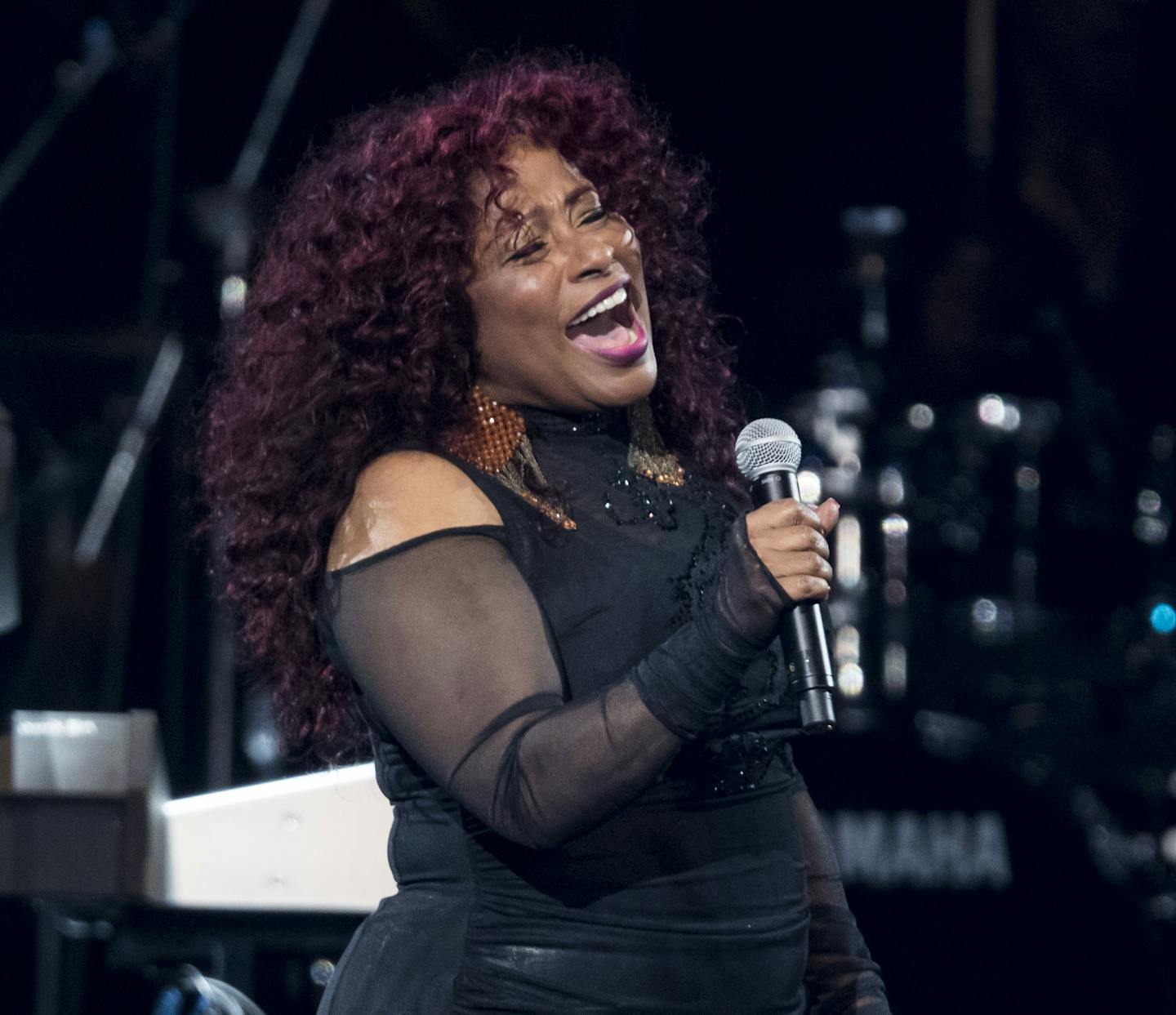 Chaka Khan performed at the Prince Tribute Concert at the Xcel Energy Center on Thursday, October 13, 2016, in St. Paul, Minn. ] RENEE JONES SCHNEIDER &#x2022; renee.jones@startribune.com