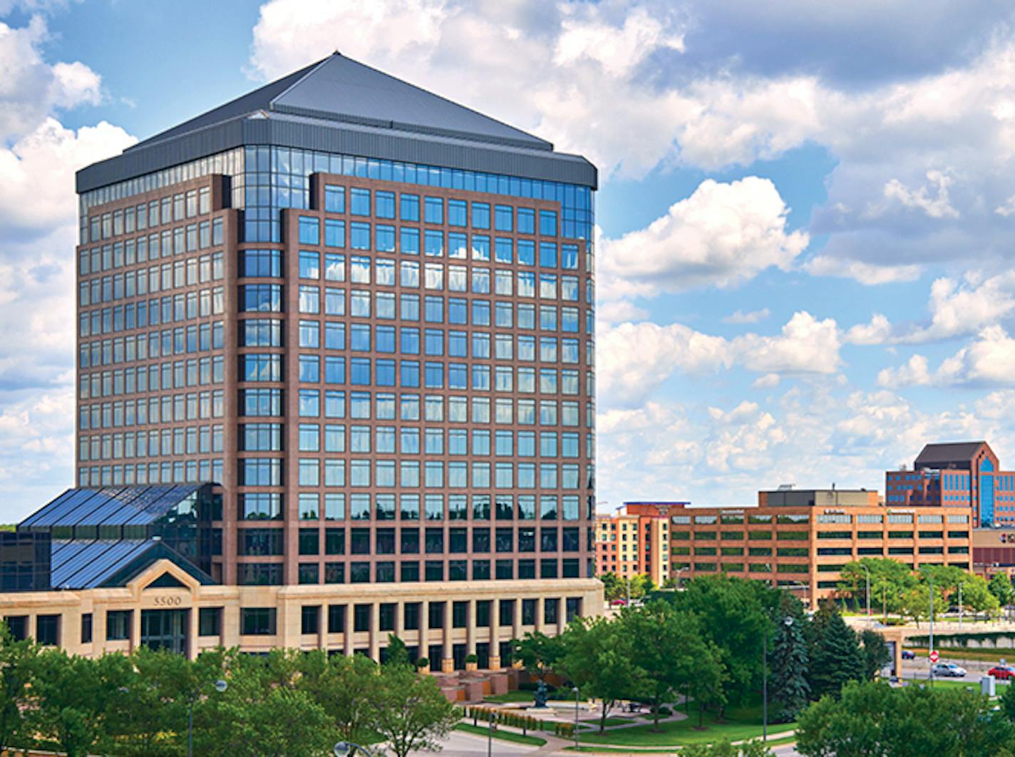 The Colonnade office tower in Golden Valley sold for $100 million.