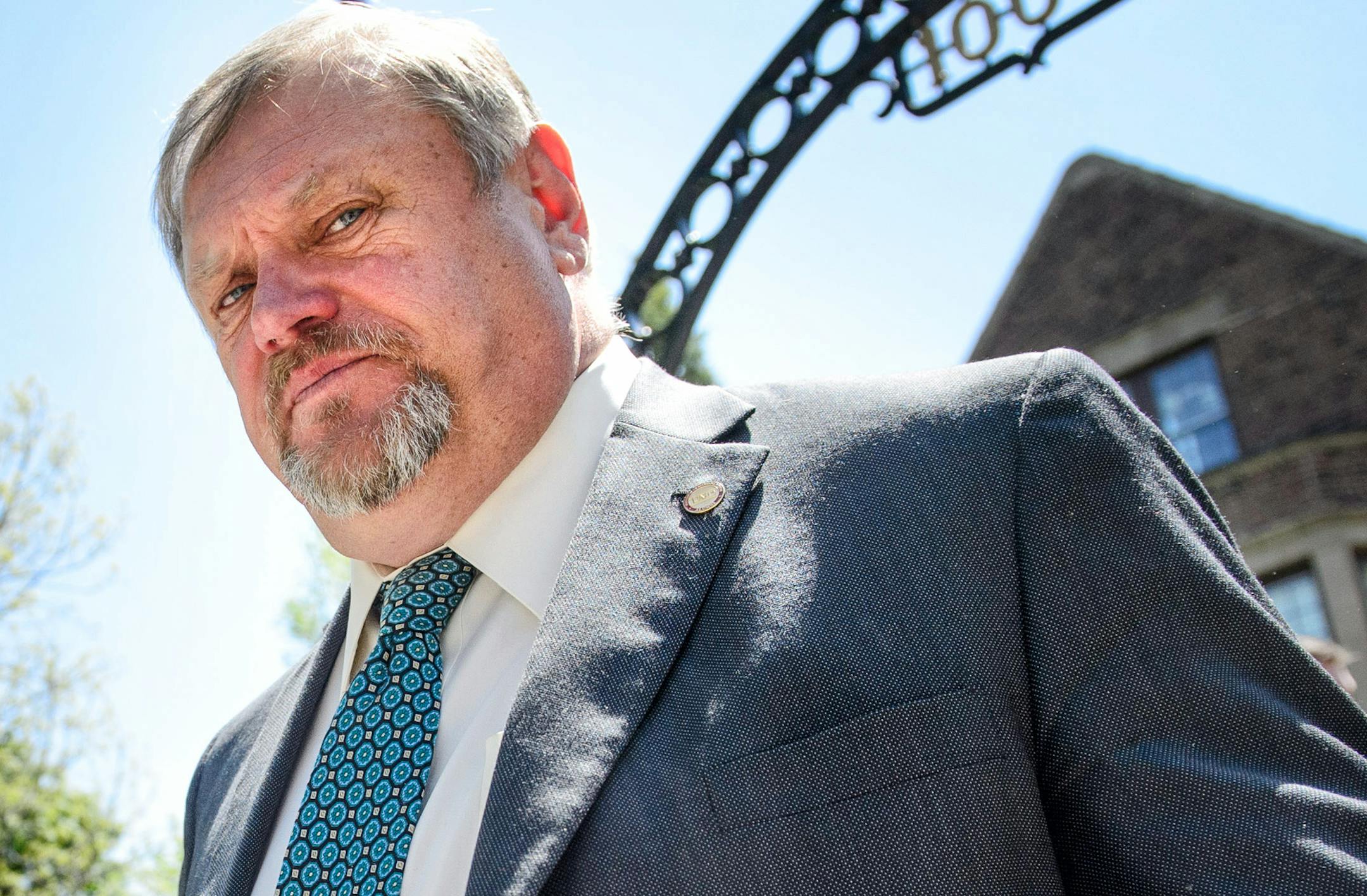 Senate Majority Leader Tom left the morning negotiating session. ] GLEN STUBBE * gstubbe@startribune.com Wednesday, May 13, 2015
